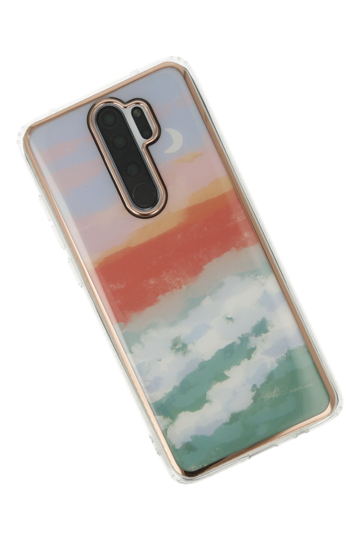 Newface Xiaomi Redmi Note 8 Pro Kılıf Nano içi Kadife Silikon - Lila
