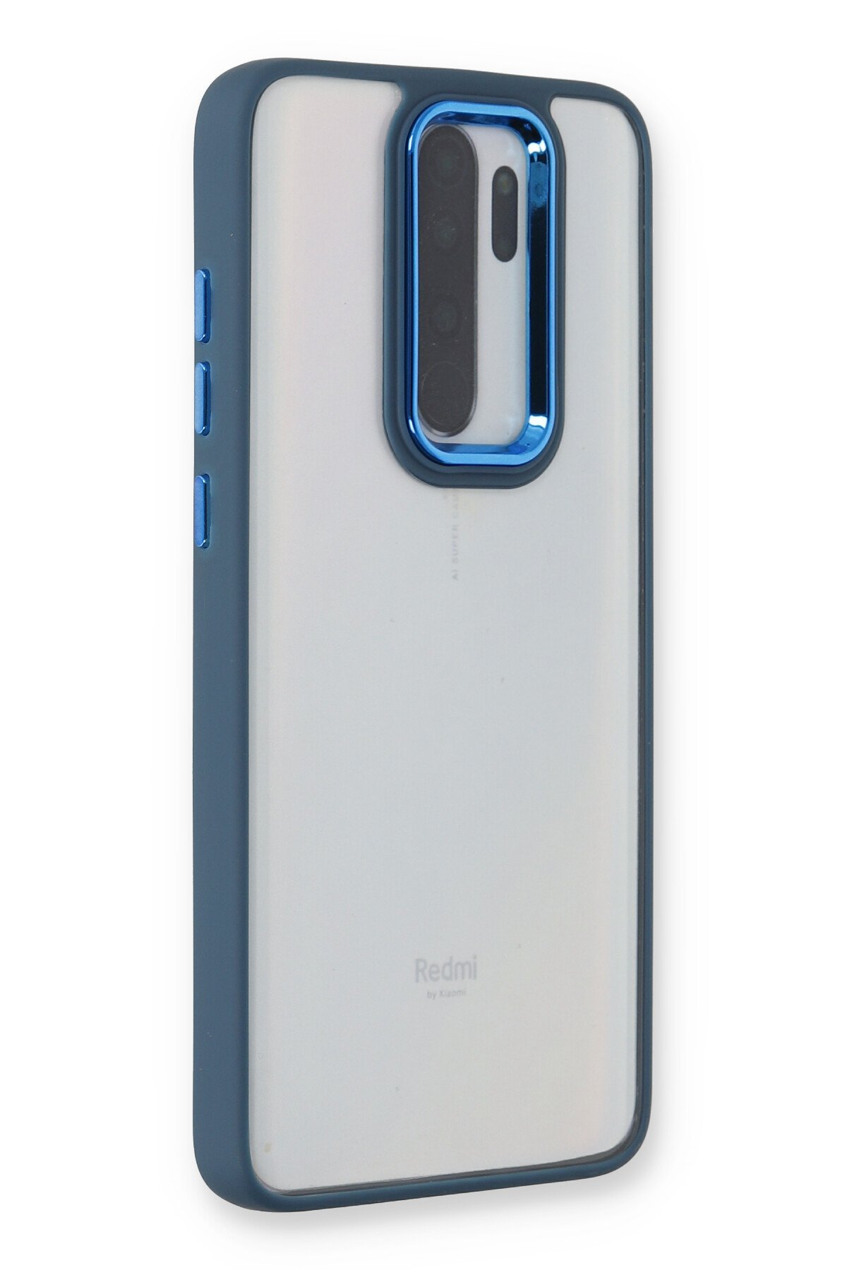 Newface Xiaomi Redmi Note 8 Pro Kılıf Nano içi Kadife Silikon - Lila