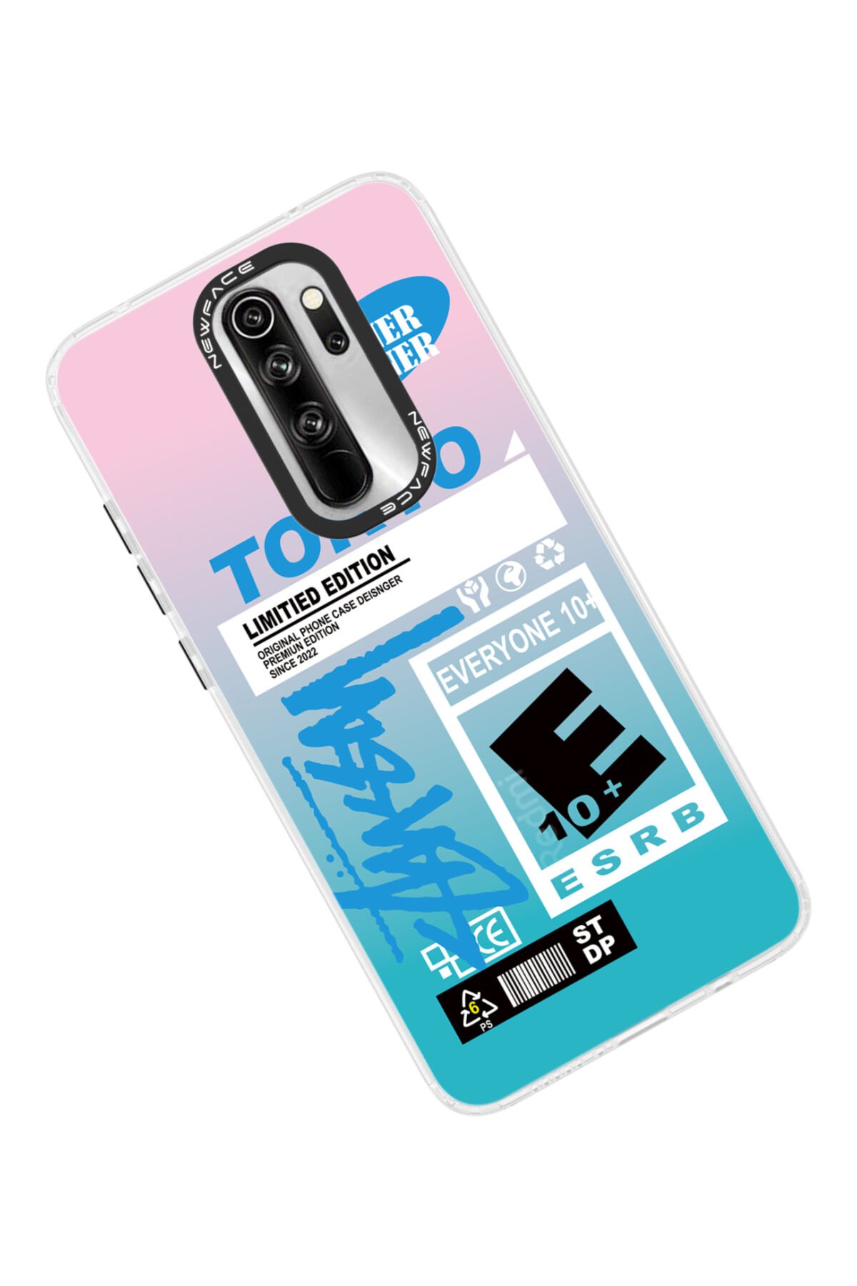 Newface Xiaomi Redmi Note 8 Pro Kılıf Estoril Desenli Kapak - Estoril - 13