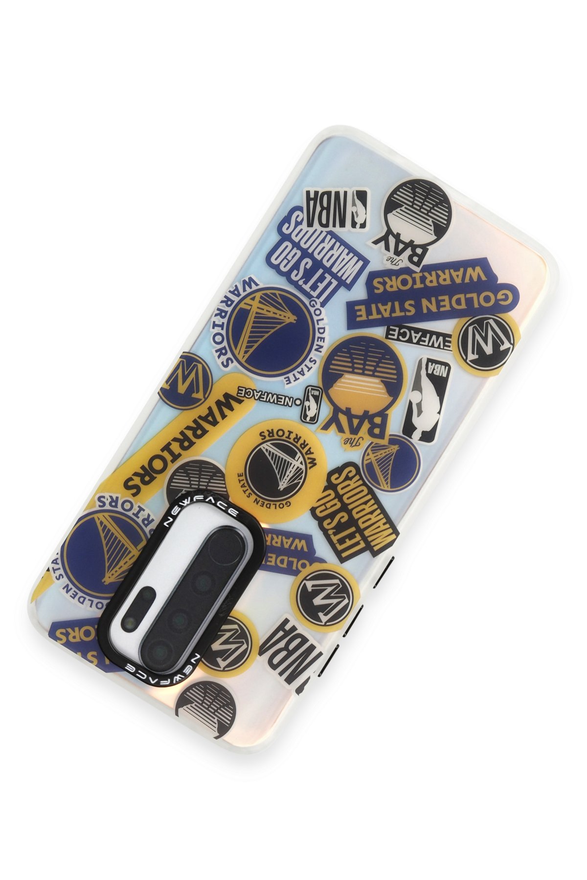 Newface Xiaomi Redmi Note 8 Pro Kılıf Zuma Kartvizitli Yüzüklü Silikon - Lila