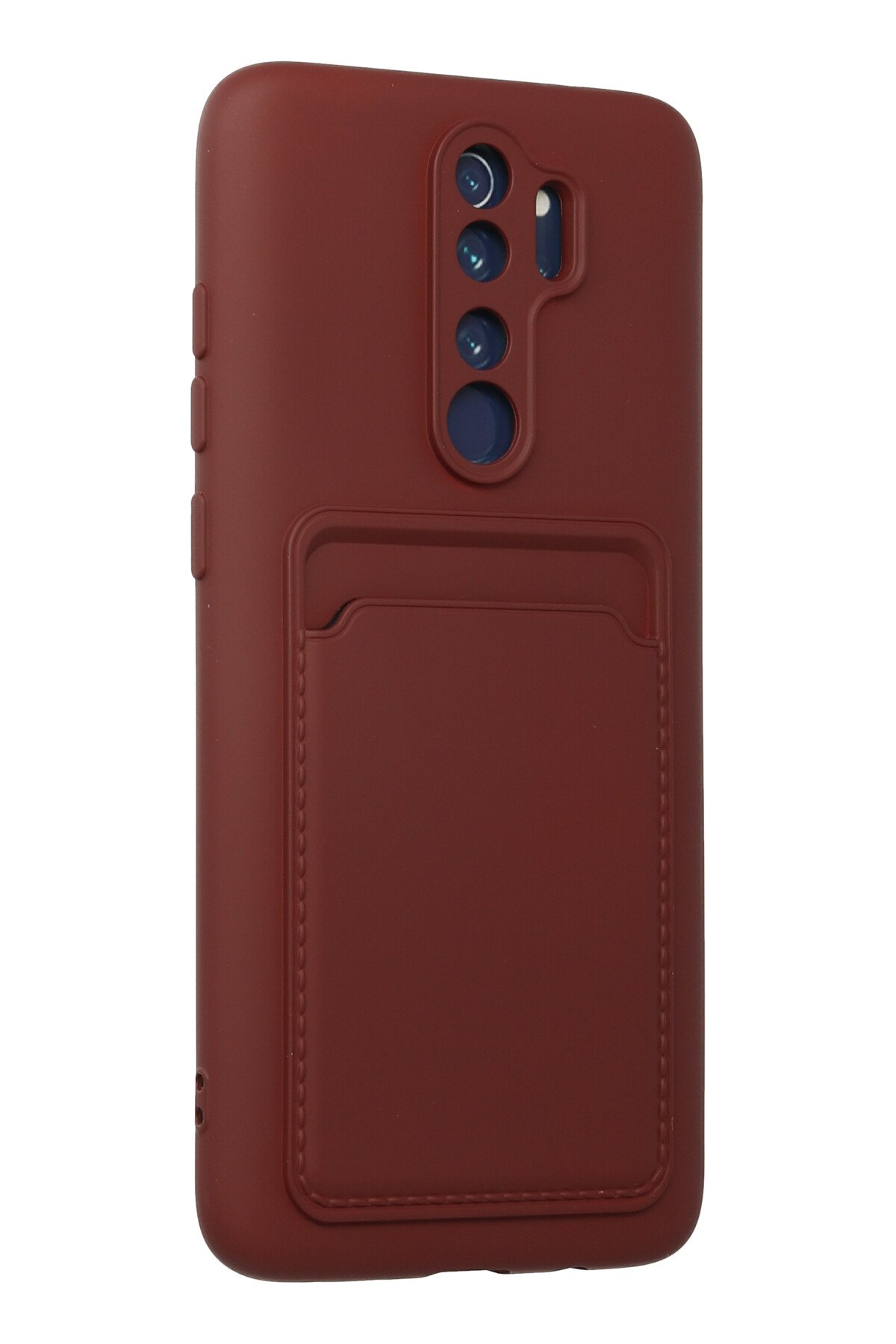 Newface Xiaomi Redmi Note 8 Pro Kılıf First Silikon - Kırmızı