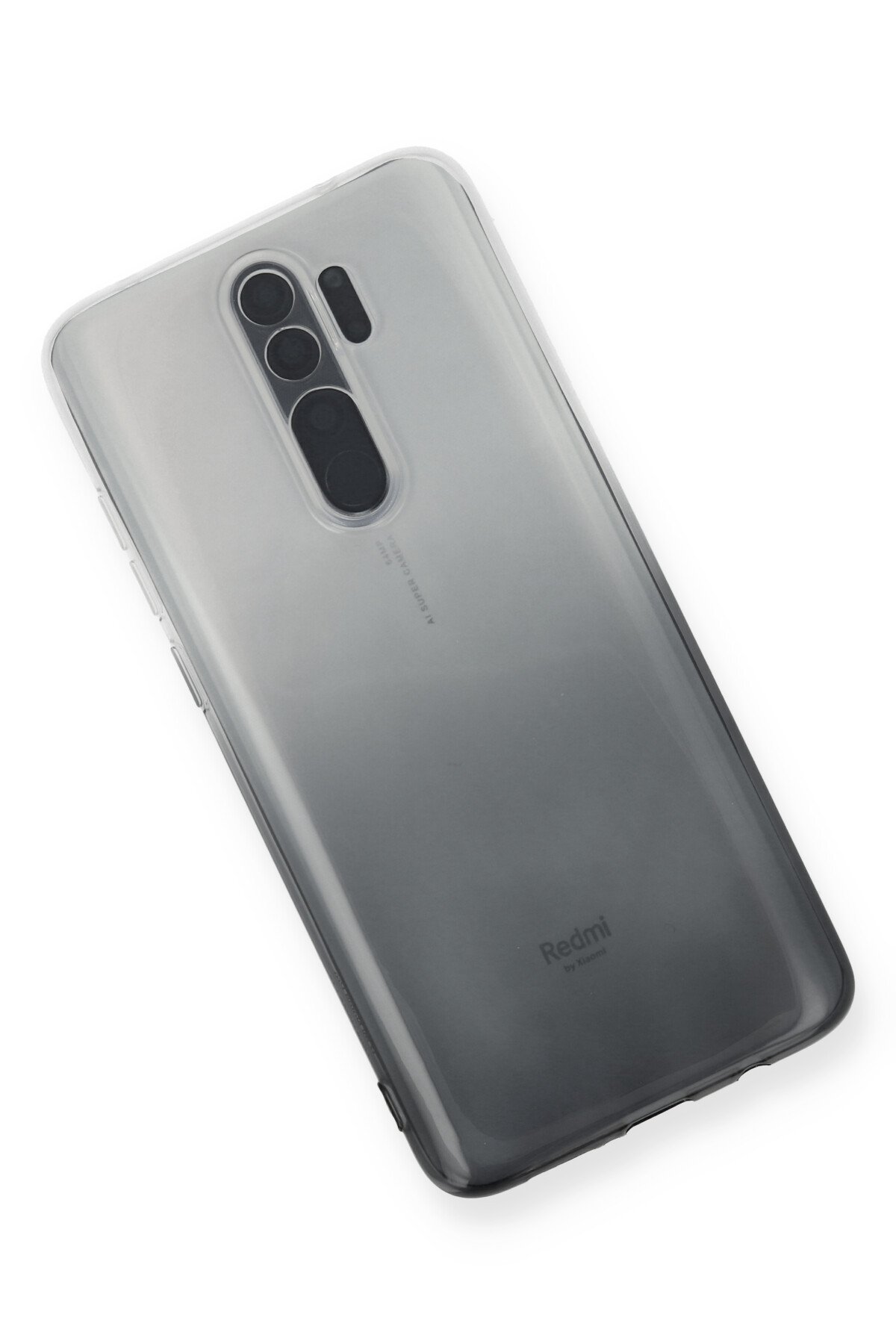 Newface Xiaomi Redmi Note 8 Pro Kılıf Pars Lens Yüzüklü Silikon - Kırmızı