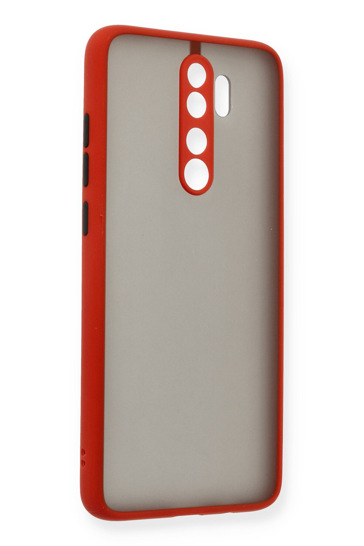 Newface Xiaomi Redmi Note 8 Pro Kılıf Sofya Yüzüklü Silikon Kapak - Gold