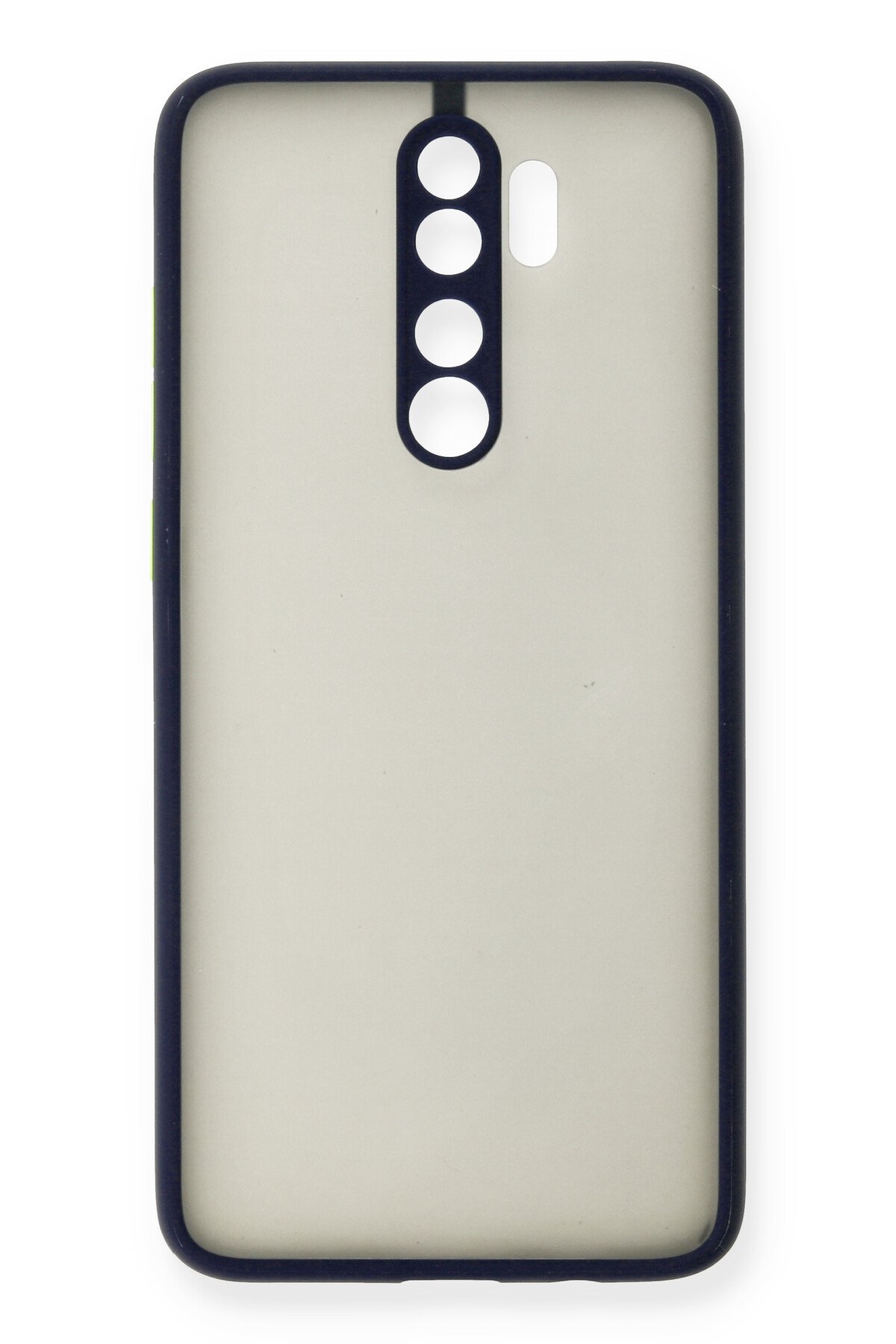 Newface Xiaomi Redmi Note 8 Pro Kılıf Palm Buzlu Kamera Sürgülü Silikon - Turkuaz