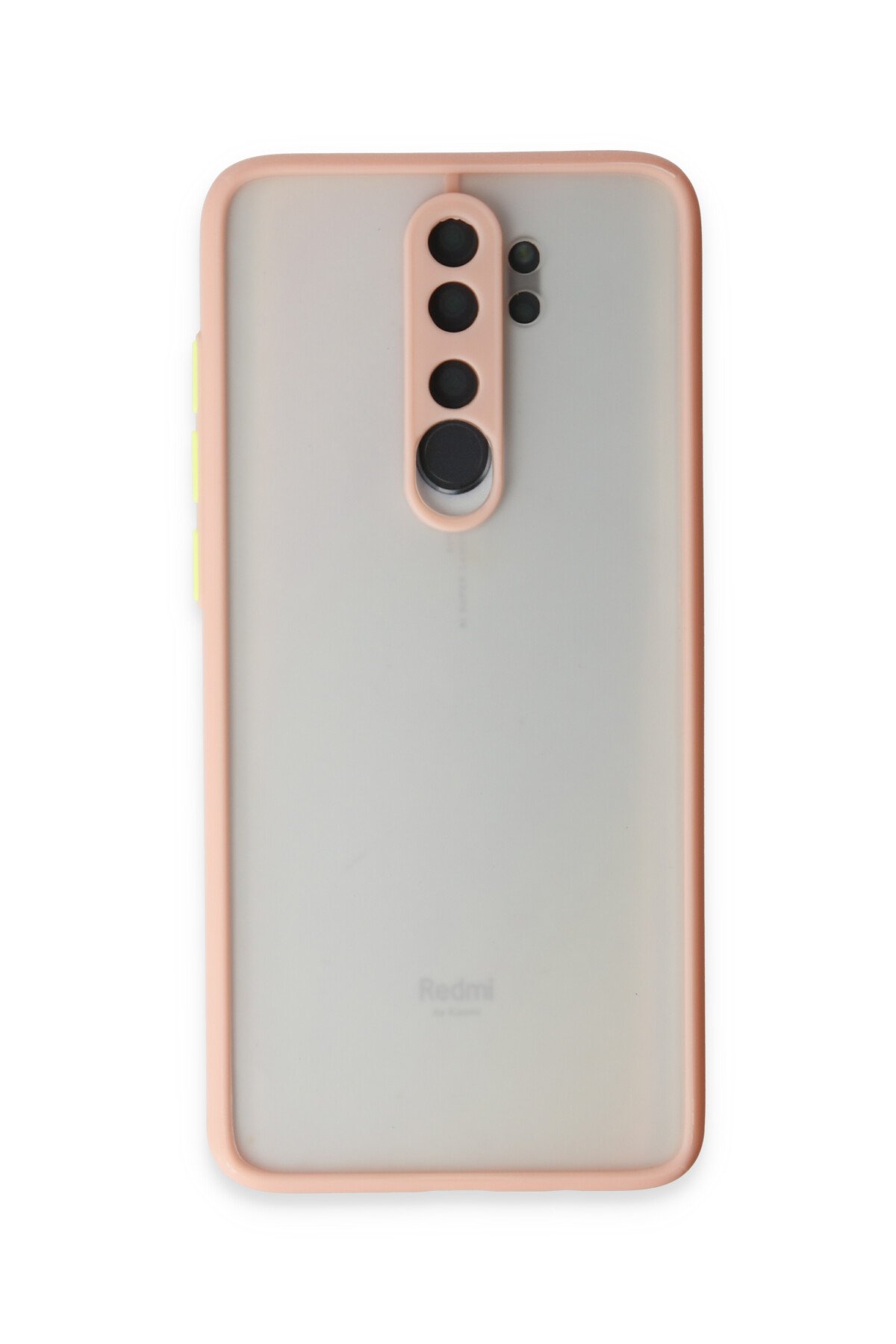 Newface Xiaomi Redmi Note 8 Pro Kılıf First Silikon - Sarı