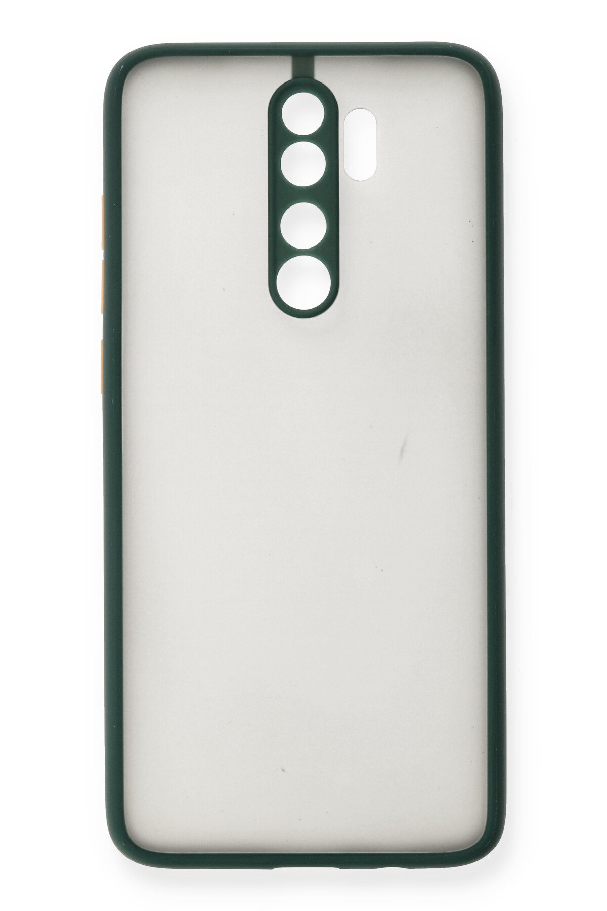 Newface Xiaomi Redmi Note 8 Pro Kılıf Montreal Yüzüklü Silikon Kapak - Buz Mavi