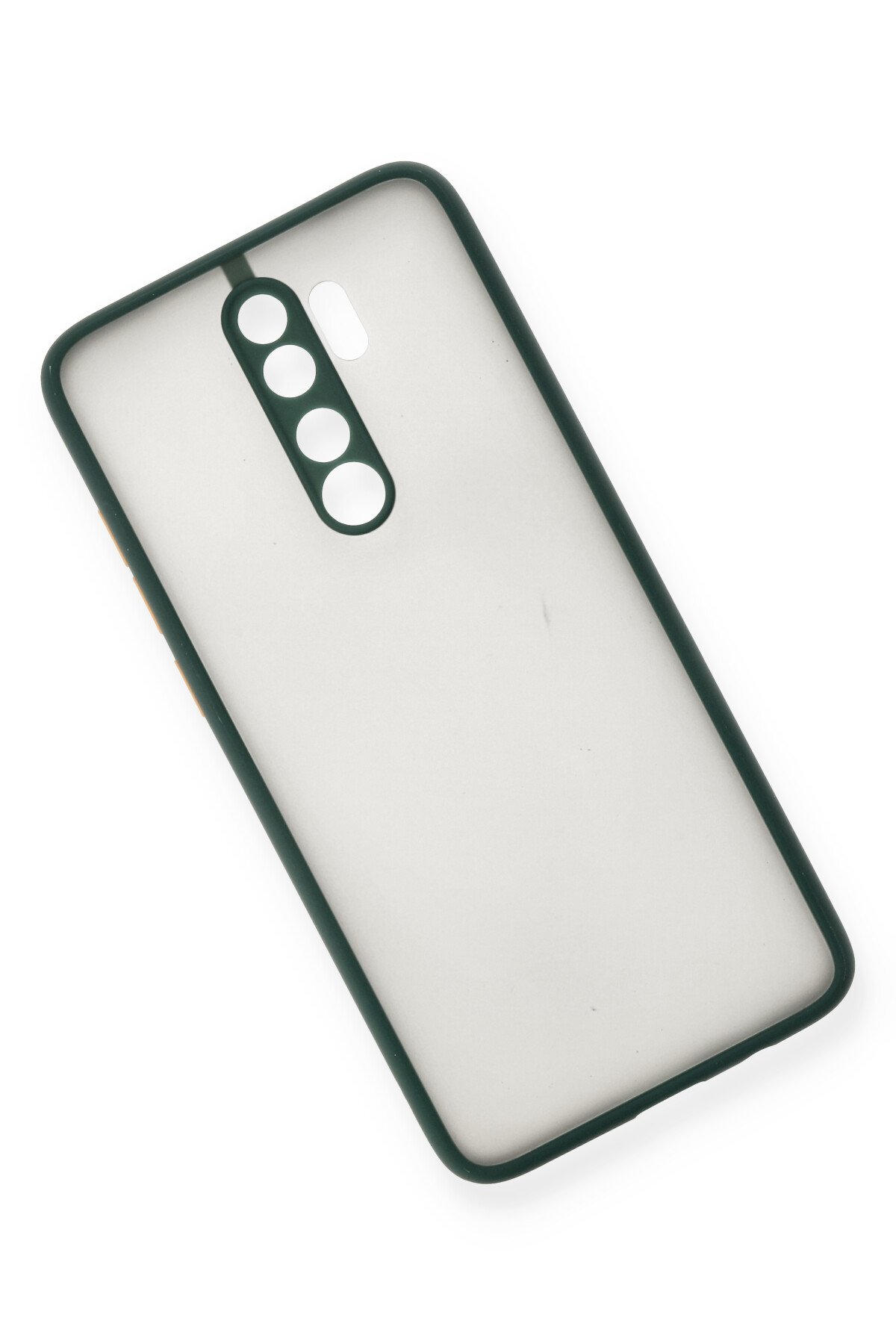 Newface Xiaomi Redmi Note 8 Pro Kılıf Montreal Yüzüklü Silikon Kapak - Buz Mavi