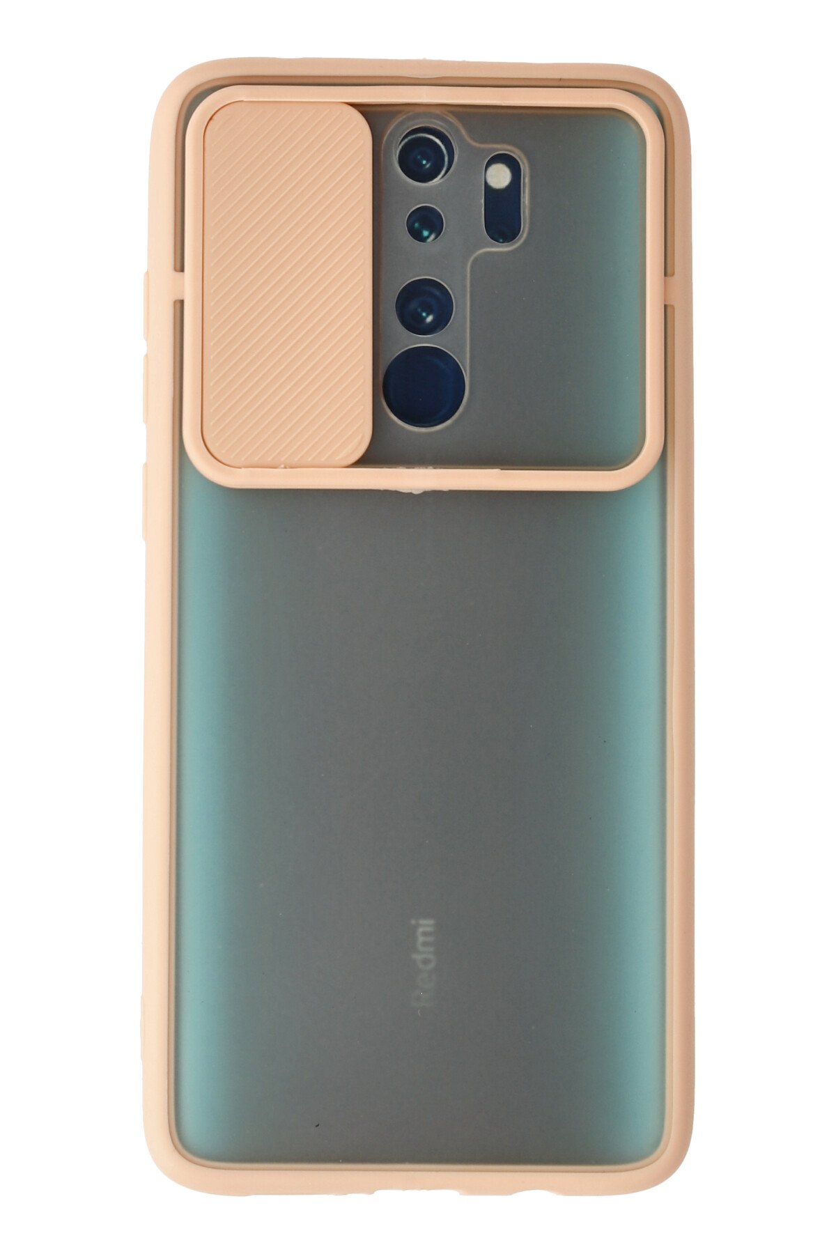 Newface Xiaomi Redmi Note 8 Pro Kılıf Platin Kamera Koruma Silikon - Sarı