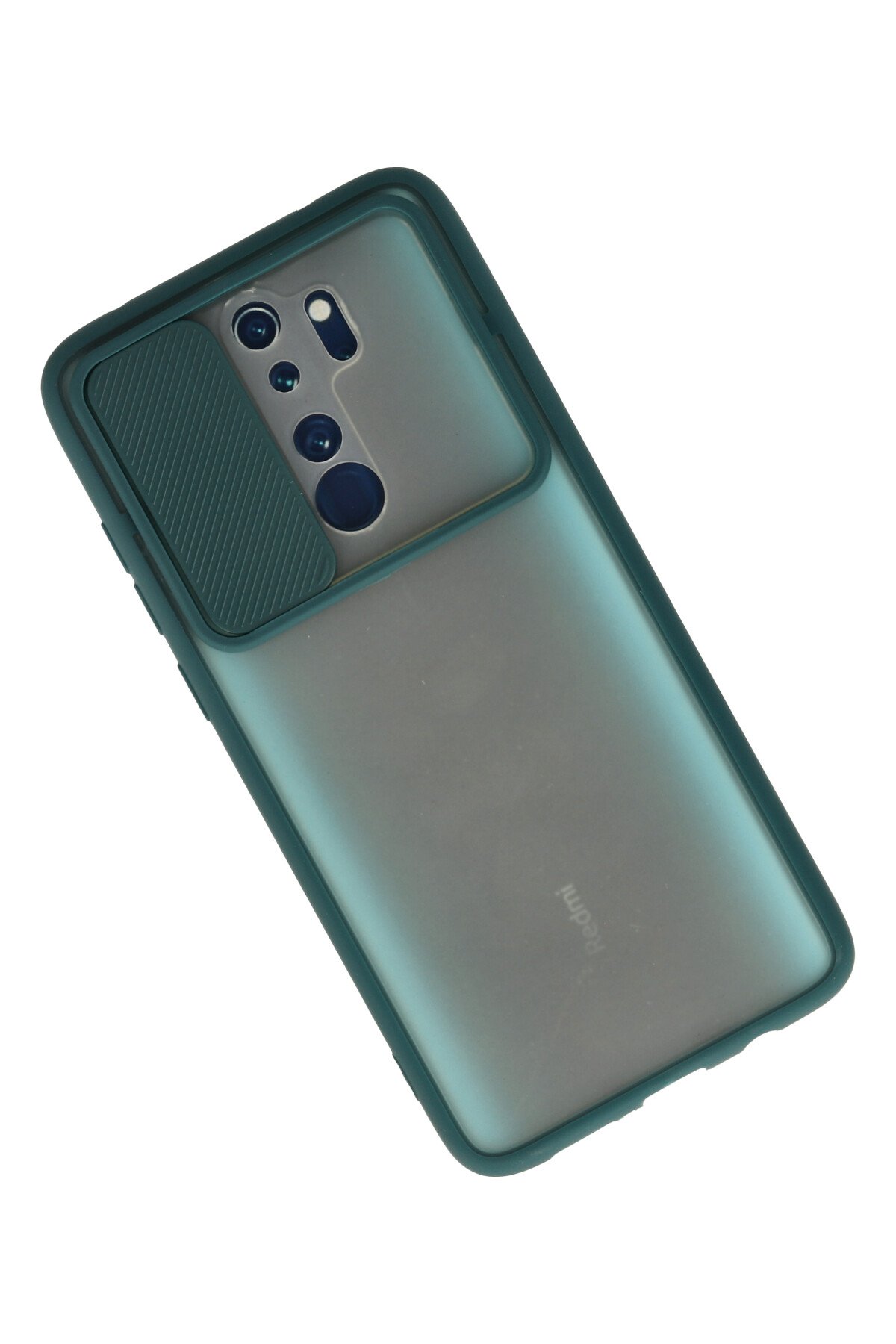 Newface Xiaomi Redmi Note 8 Pro Kılıf Sofya Yüzüklü Silikon Kapak - Rose