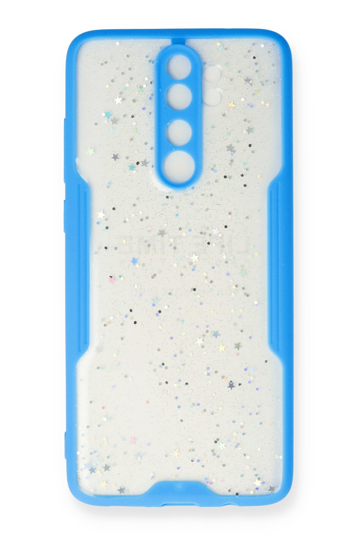 Newface Xiaomi Redmi Note 8 Pro Kılıf Pars Lens Yüzüklü Silikon - Lacivert