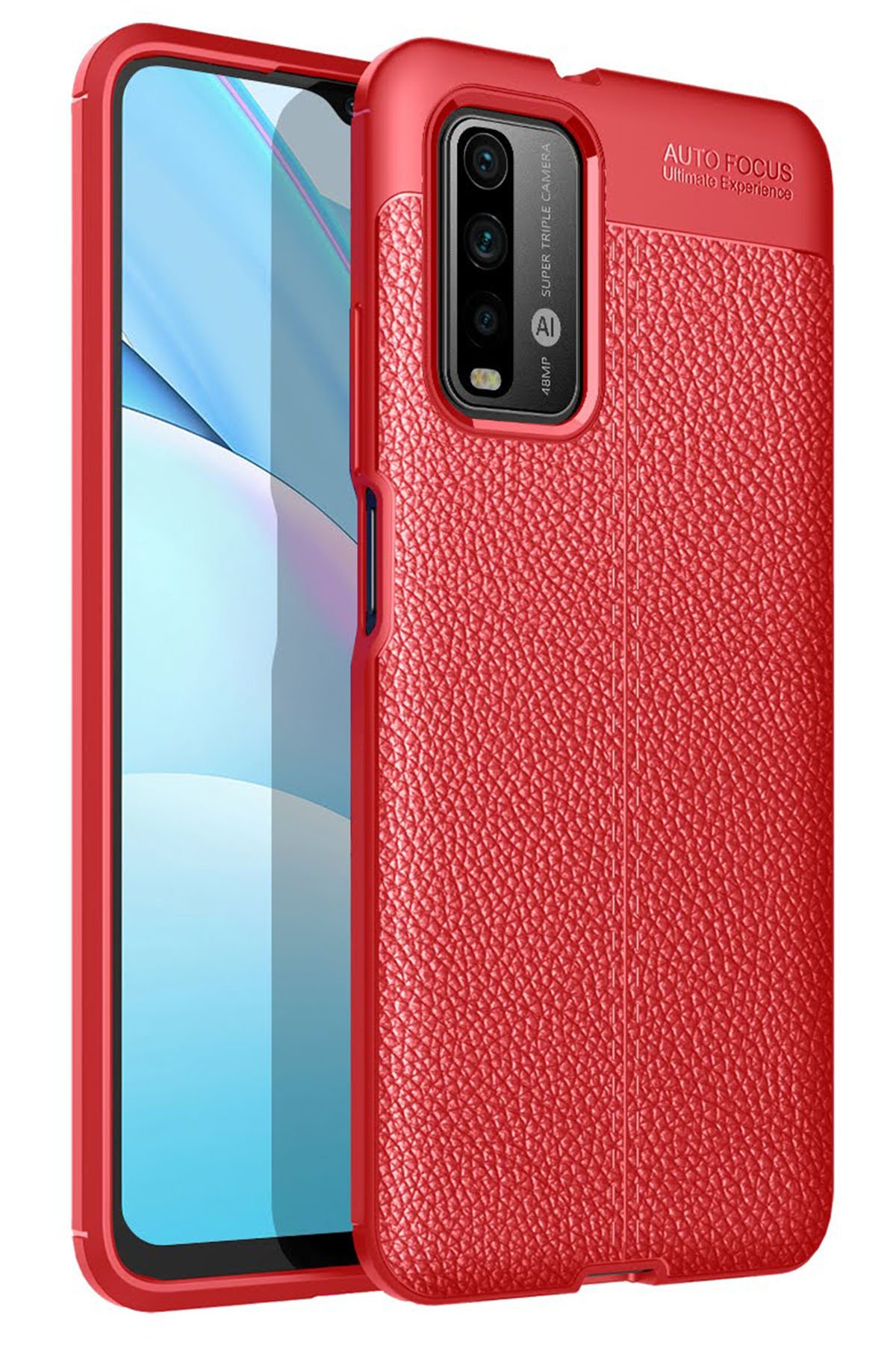 Newface Xiaomi Redmi Note 9 4G Kılıf Auto Focus Kapak - Siyah
