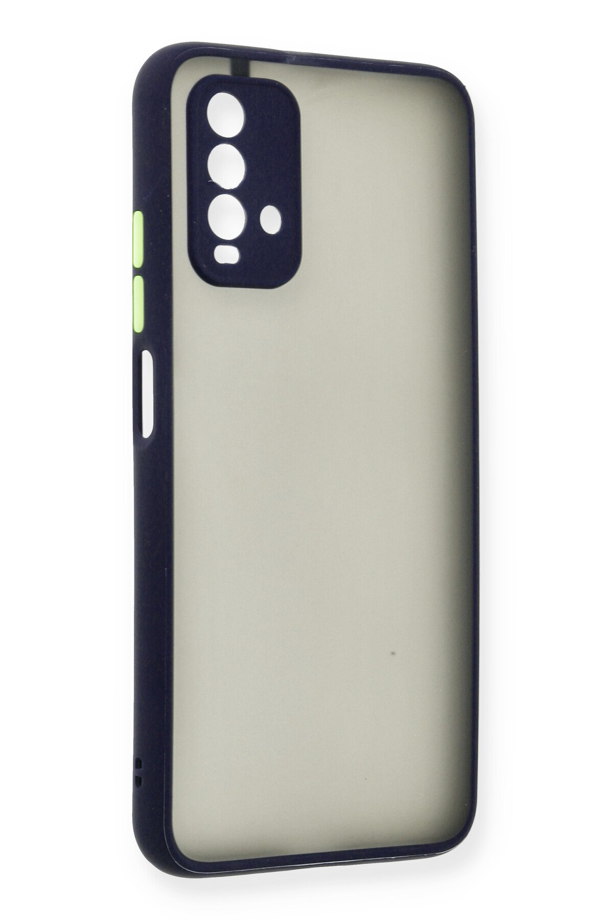 Newface Xiaomi Redmi 9T Kılıf Nano içi Kadife Silikon - Pudra