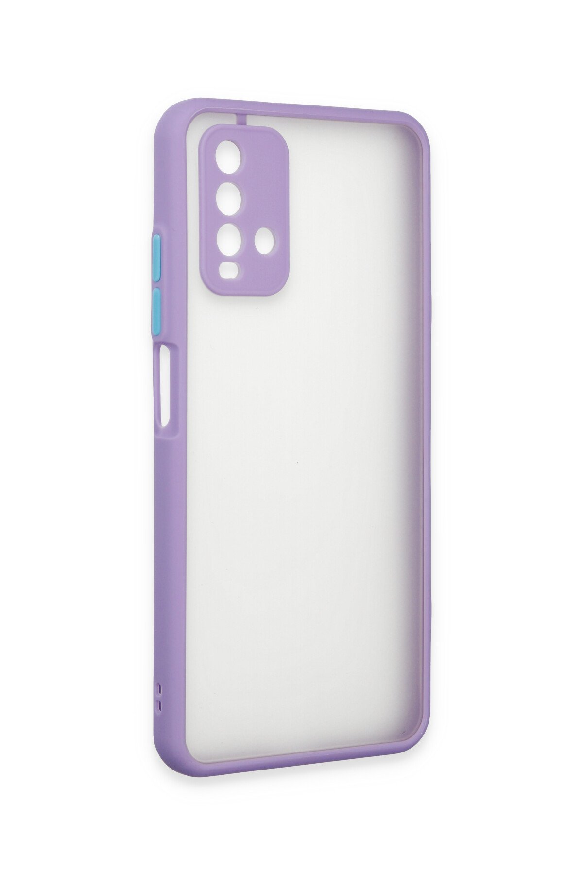 Newface Xiaomi Redmi Note 9 4G Kılıf Sofya Yüzüklü Silikon Kapak - Siyah