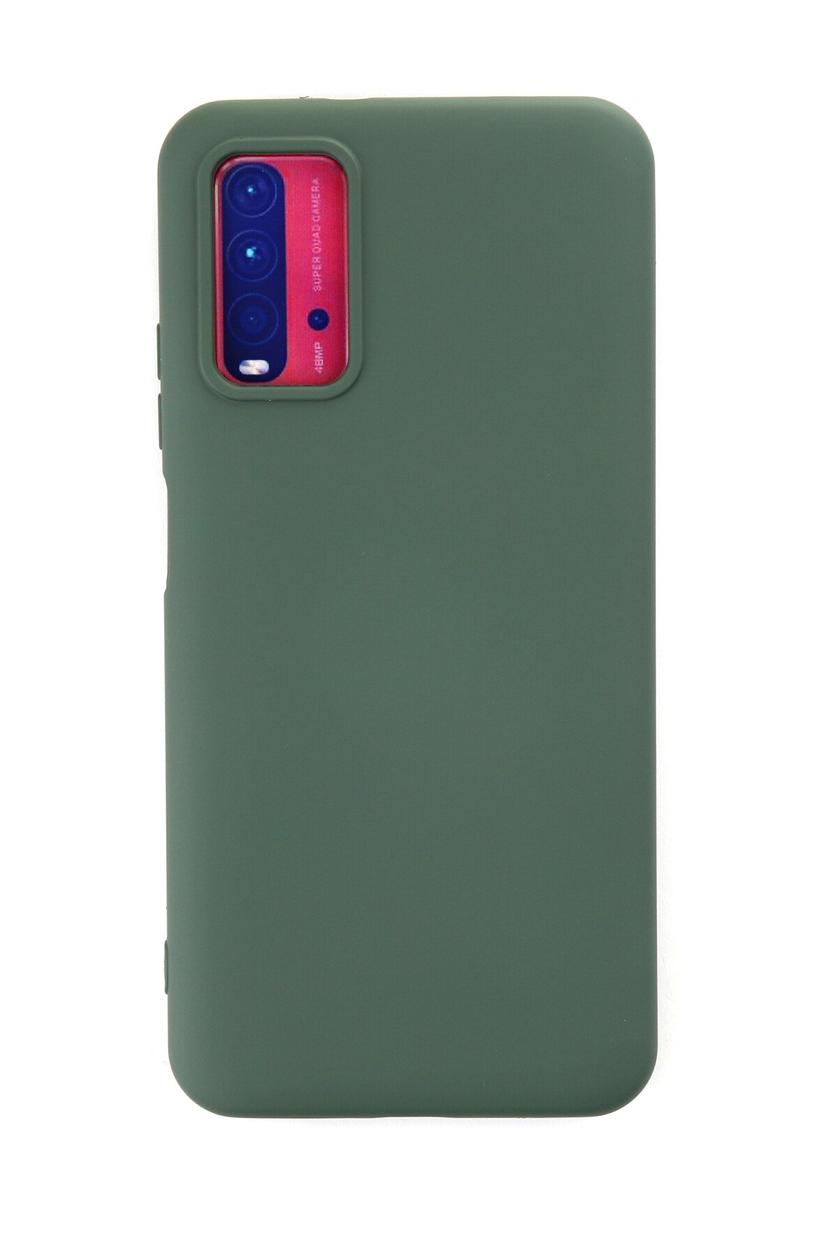 Newface Xiaomi Redmi Note 9 4G Kılıf Montreal Yüzüklü Silikon Kapak - Siyah