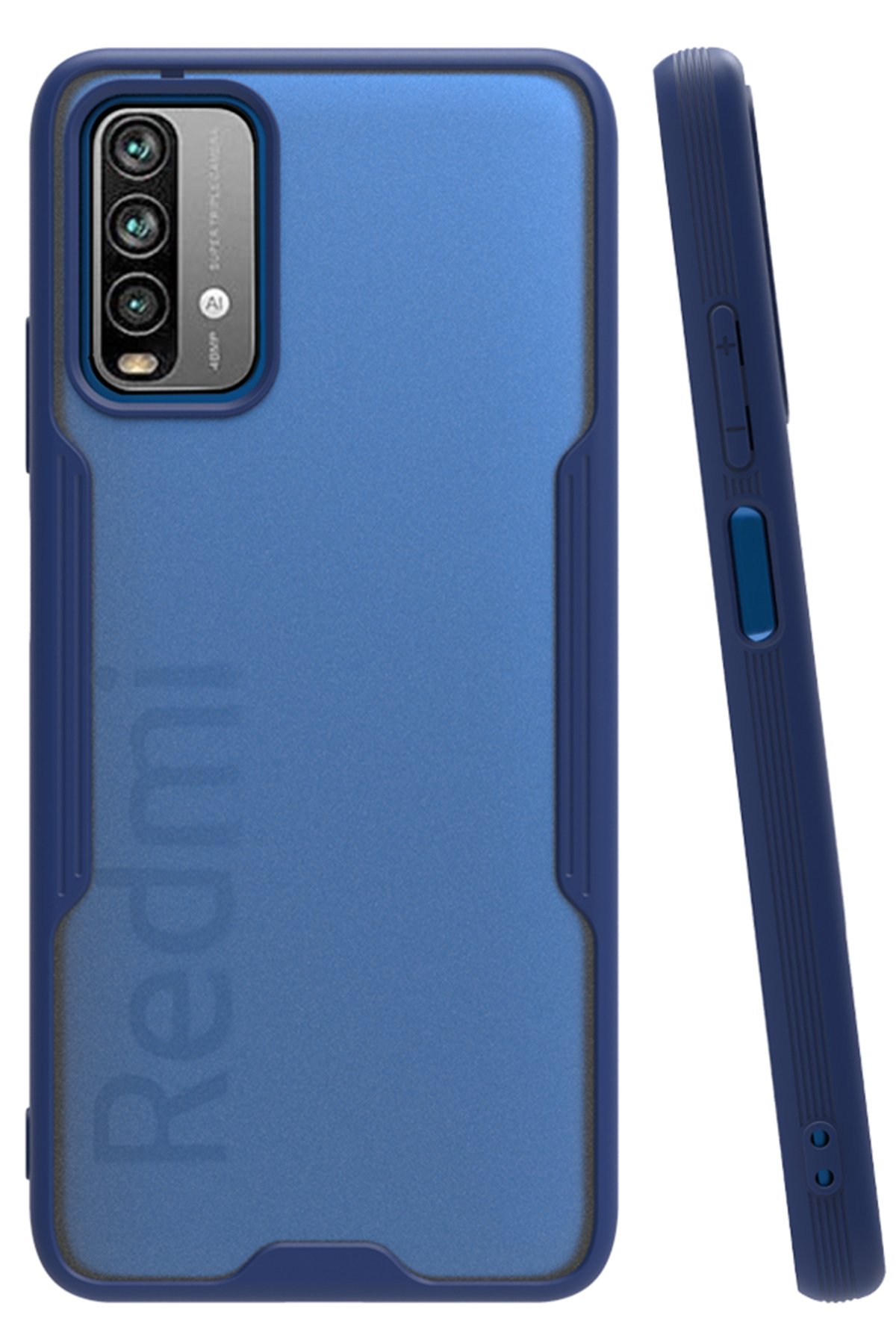 Newface Xiaomi Redmi Note 9 4G Kılıf Zuma Kartvizitli Yüzüklü Silikon - Lila