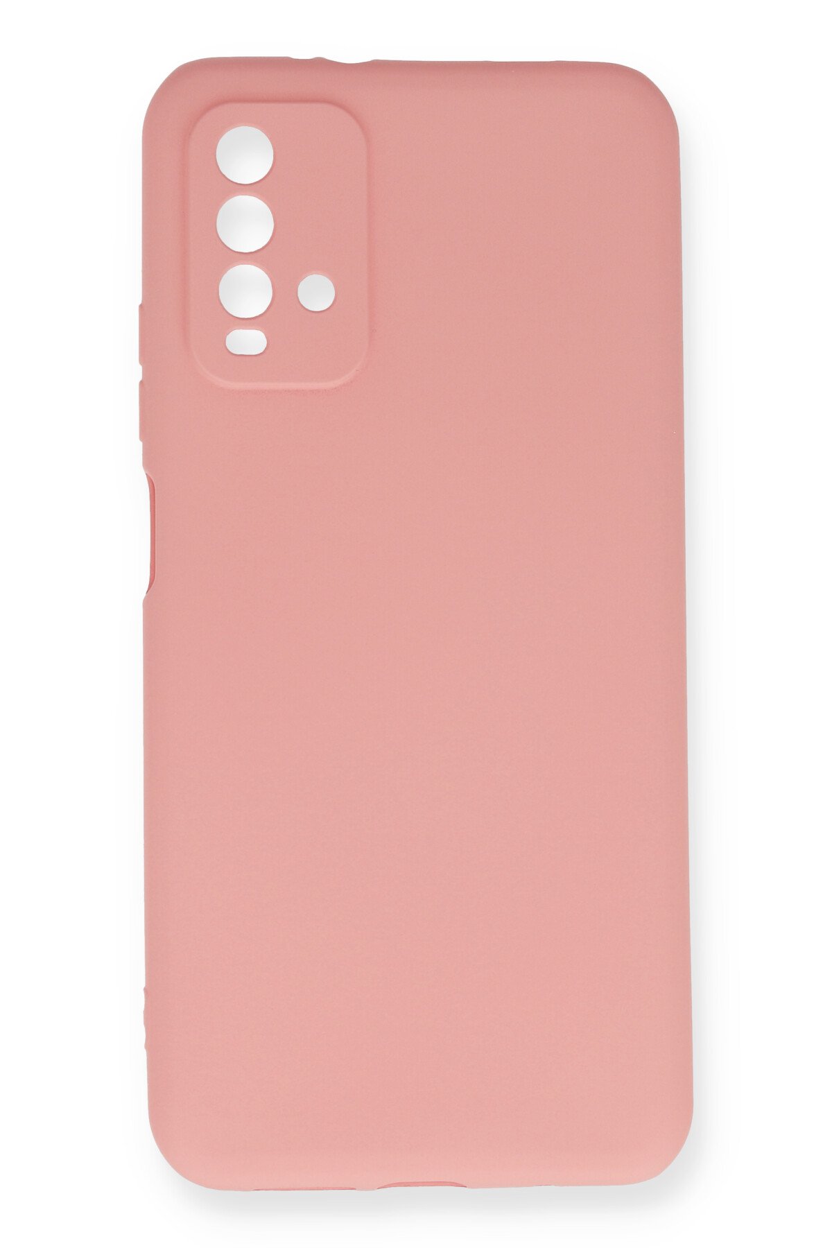 Newface Xiaomi Redmi 9T Kılıf Pars Lens Yüzüklü Silikon - Kırmızı