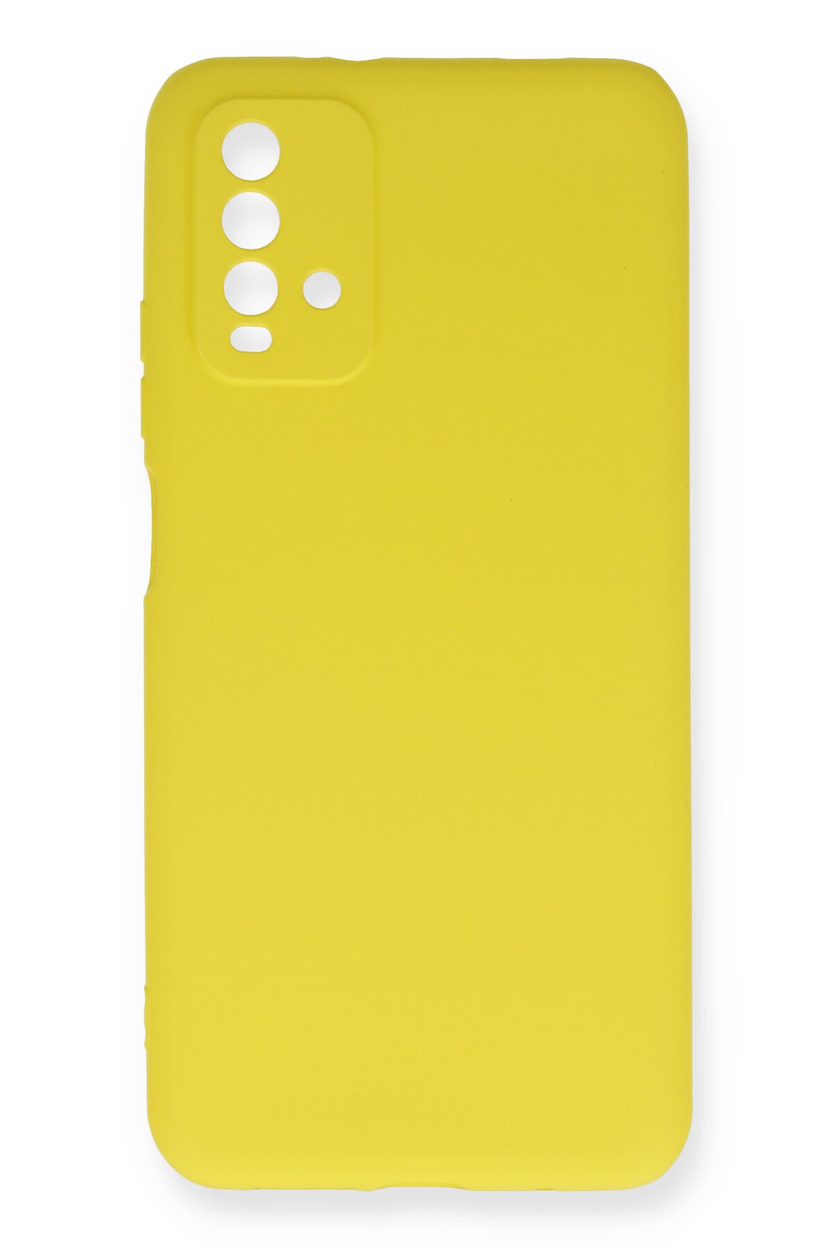Newface Xiaomi Redmi Note 9 4G Kılıf Palm Buzlu Kamera Sürgülü Silikon - Lila
