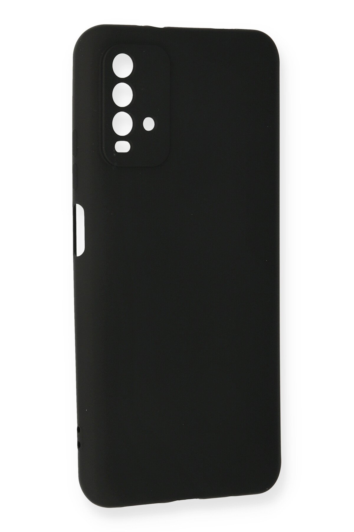 Newface Xiaomi Redmi Note 9 4G Kılıf Palm Buzlu Kamera Sürgülü Silikon - Lila