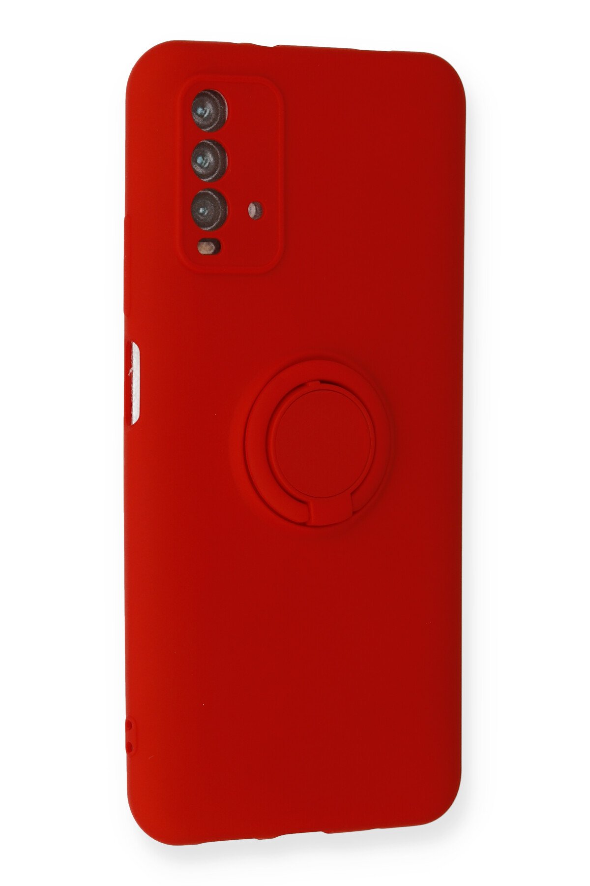 Newface Xiaomi Redmi Note 9 4G Kılıf Palm Buzlu Kamera Sürgülü Silikon - Lacivert