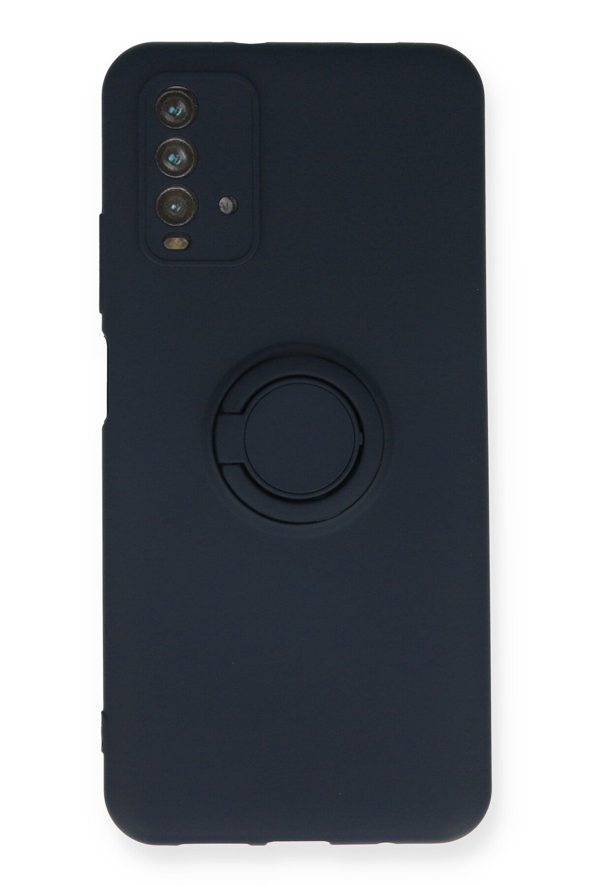 Newface Xiaomi Redmi Note 9 4G Kılıf Palm Buzlu Kamera Sürgülü Silikon - Lila