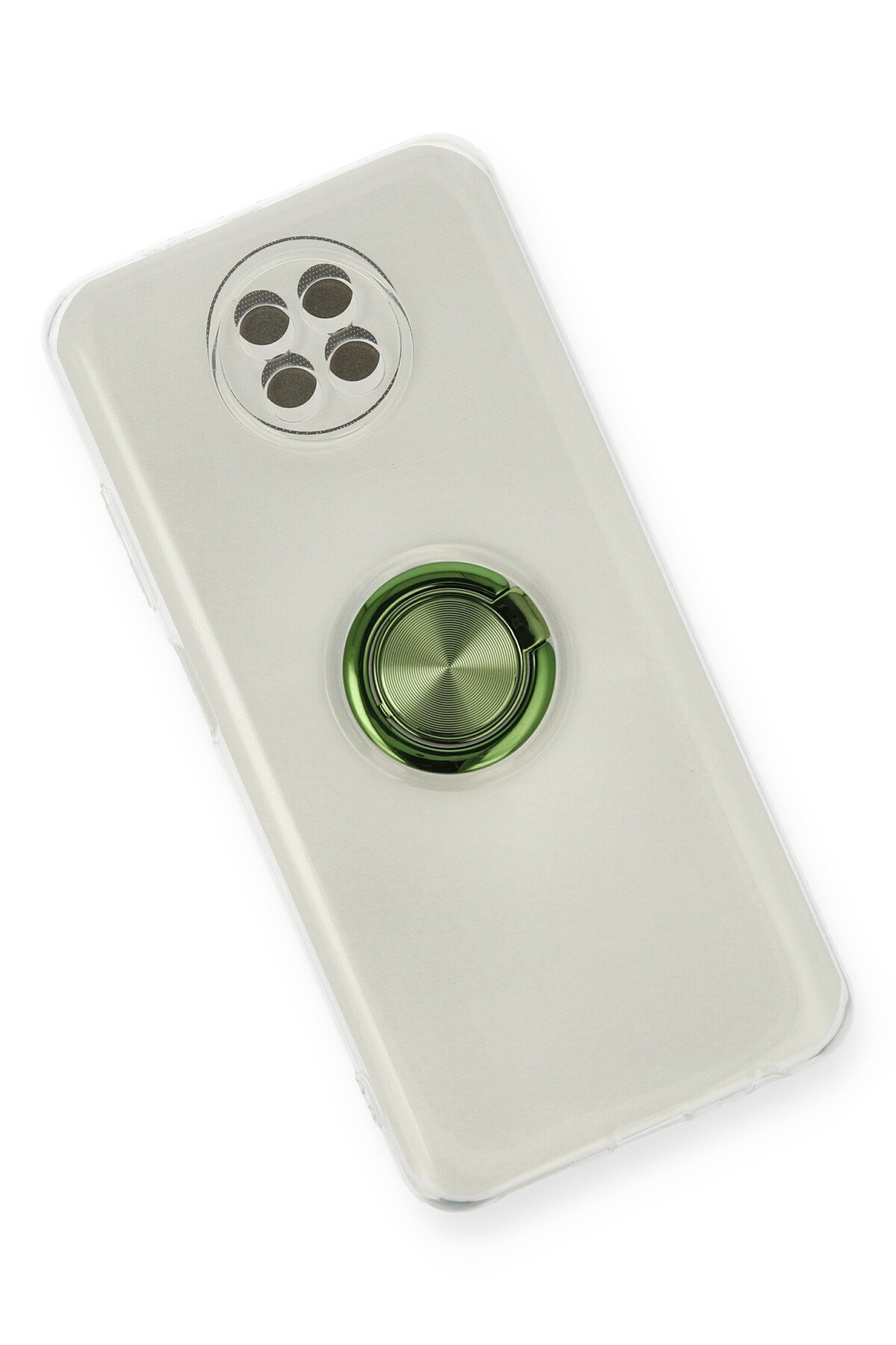 Newface Xiaomi Redmi Note 9 5G Kılıf Nano içi Kadife Silikon - Mavi