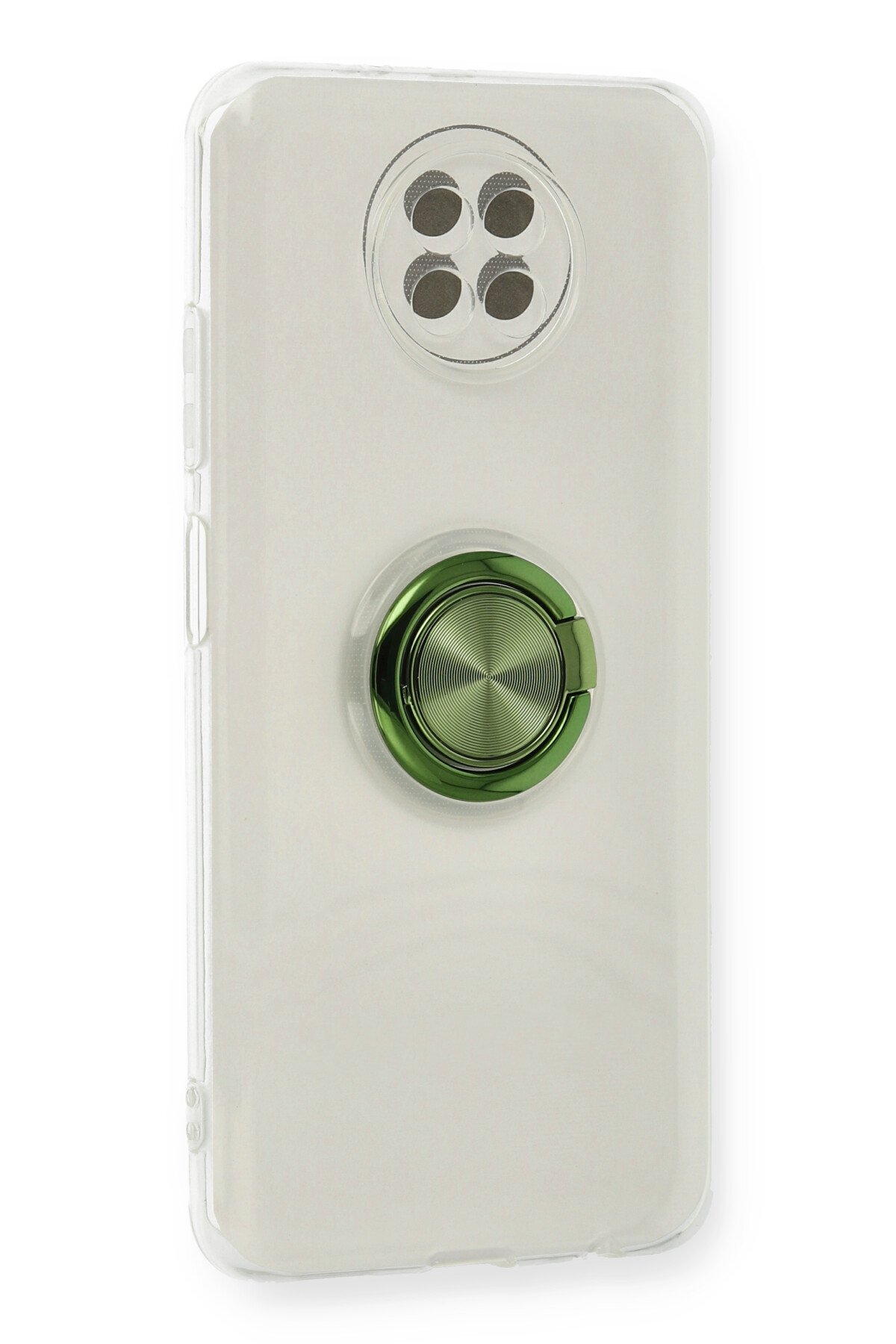 Newface Xiaomi Redmi Note 9 5G Kılıf Nano içi Kadife Silikon - Mavi