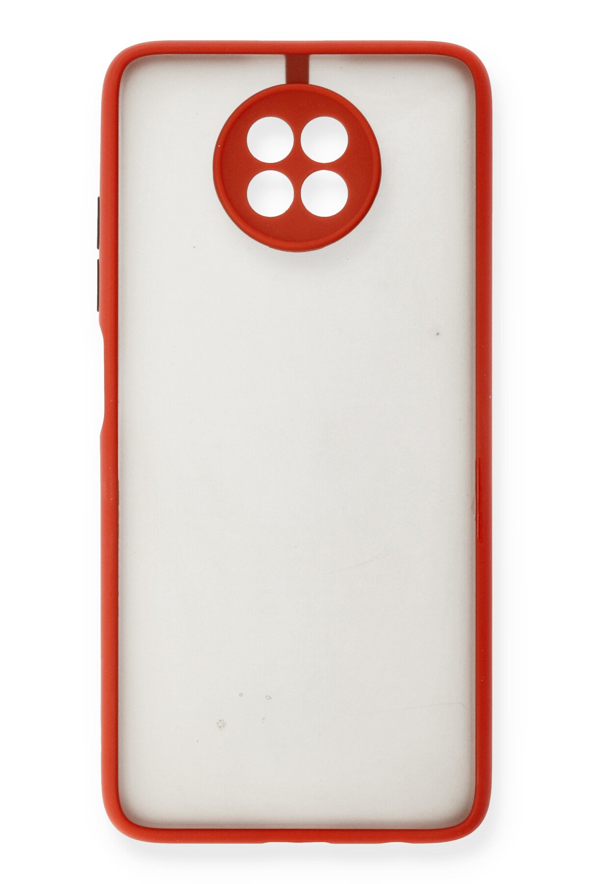 Newface Xiaomi Redmi Note 9 5G Kılıf Nano içi Kadife Silikon - Mor