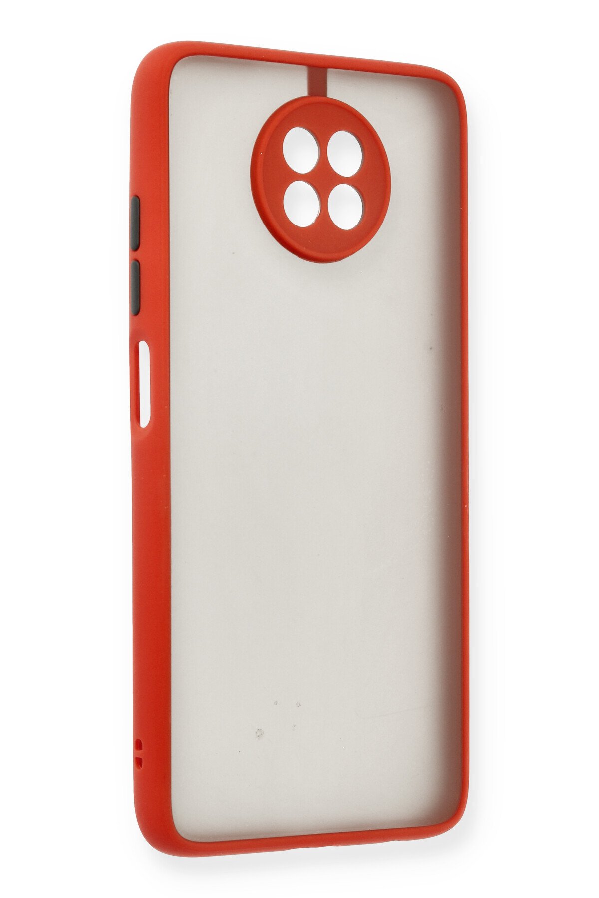 Newface Xiaomi Redmi Note 9 5G Kılıf Nano içi Kadife Silikon - Mor