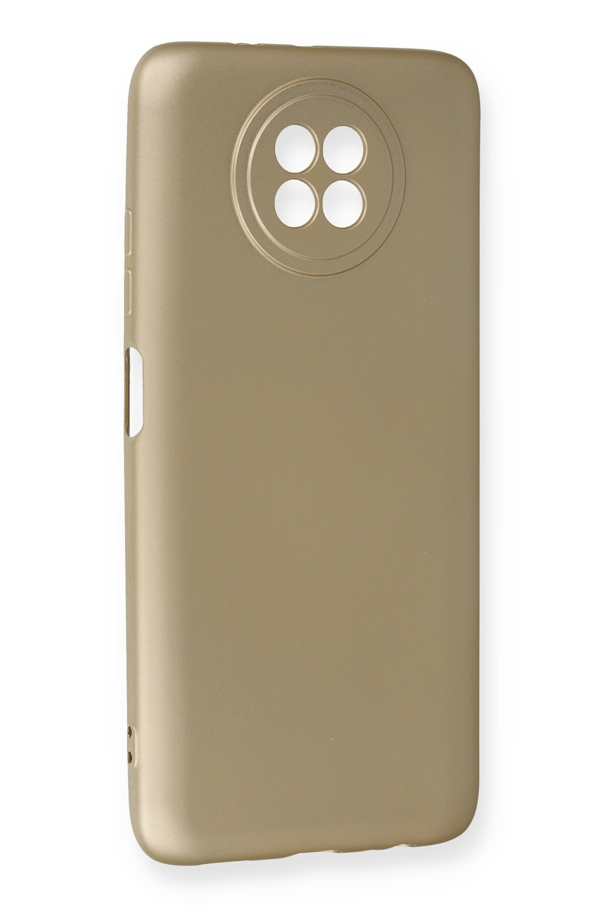 Newface Xiaomi Redmi Note 9 5G Kılıf Viktor Yüzüklü Silikon - Kırmızı