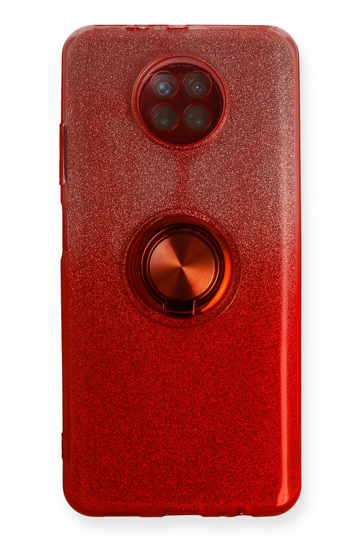 Newface Xiaomi Redmi Note 9 5G Kılıf Nano içi Kadife Silikon - Mor