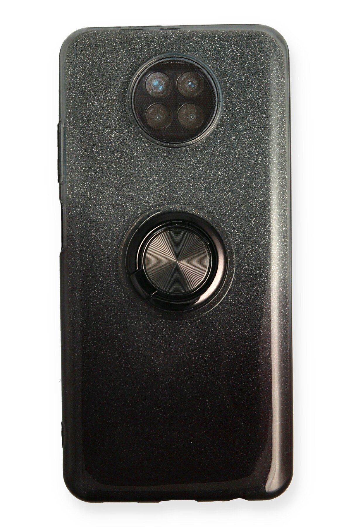 Newface Xiaomi Redmi Note 9 5G Kılıf Nano içi Kadife Silikon - Mavi