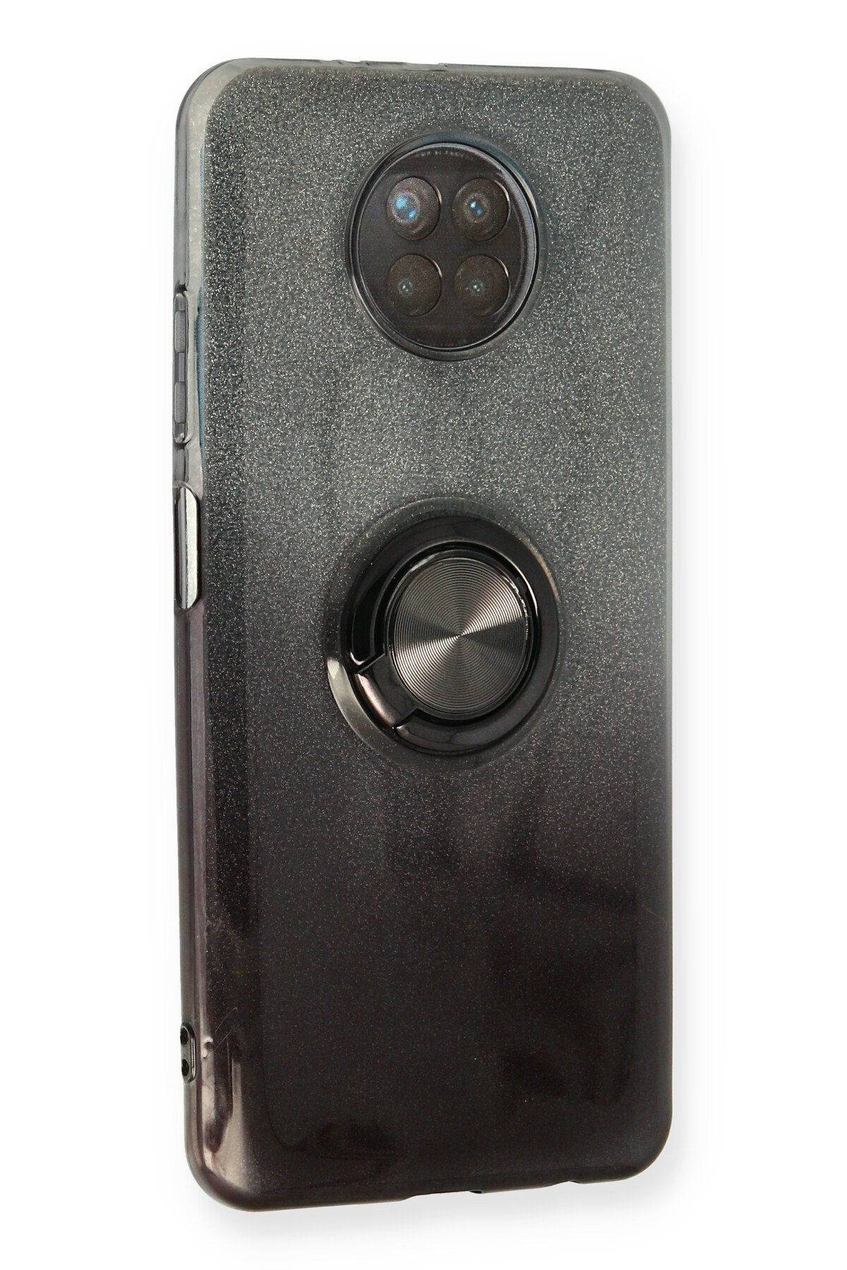 Newface Xiaomi Redmi Note 9 5G Kılıf Nano içi Kadife Silikon - Mavi