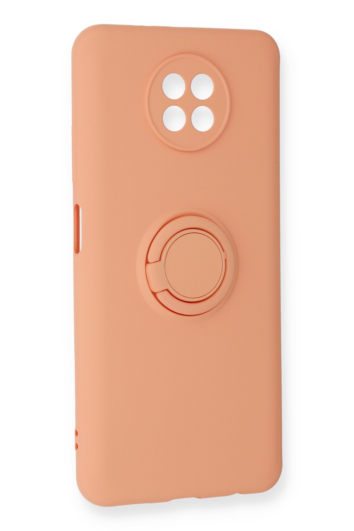 Newface Xiaomi Redmi Note 9 5G Kılıf Montreal Silikon Kapak - Kırmızı