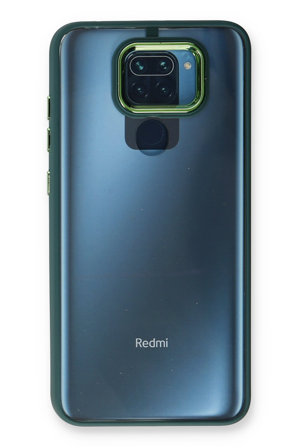 Newface Xiaomi Redmi Note 9 Kılıf Montreal Silikon Kapak - Gri