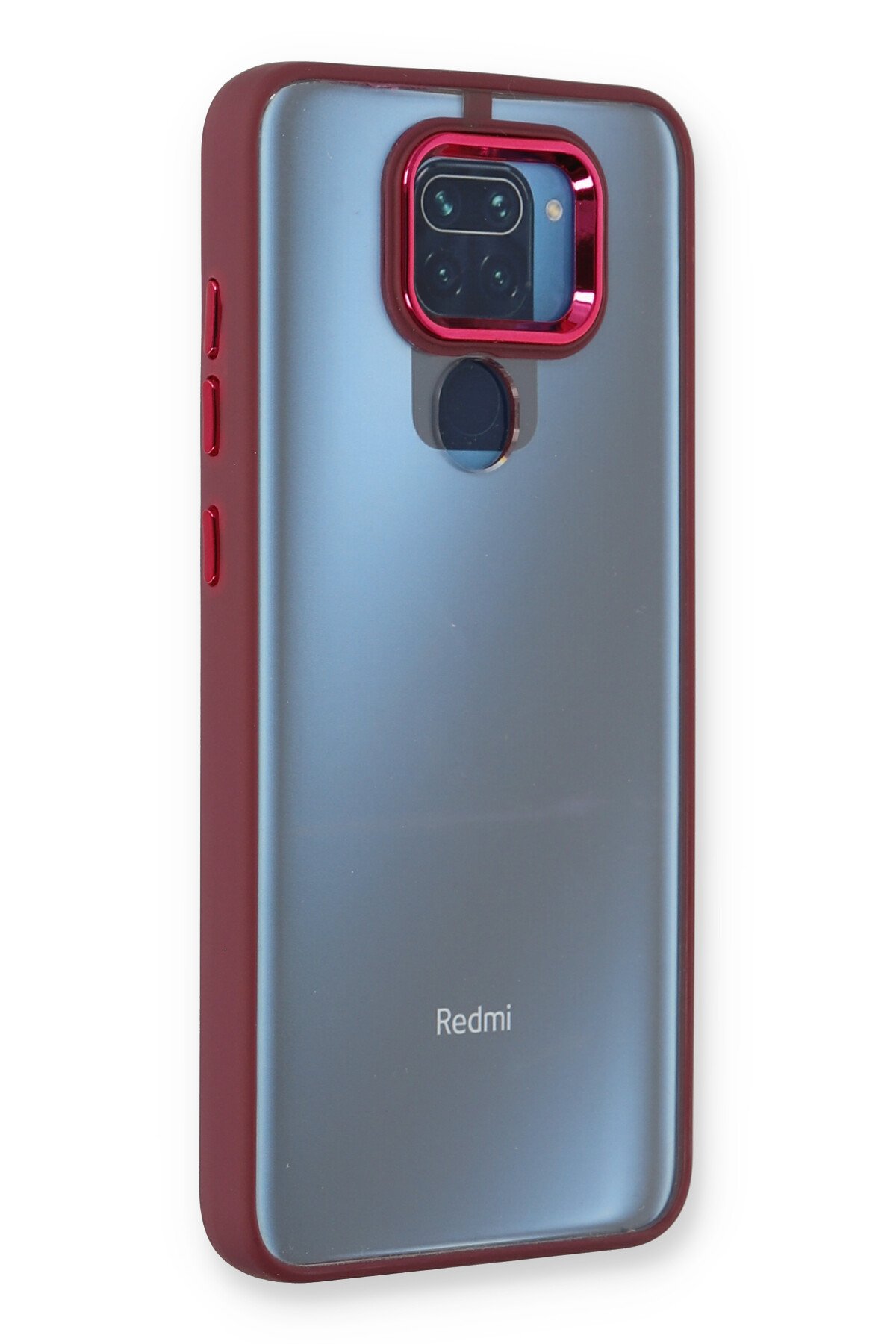Newface Xiaomi Redmi Note 9 Kılıf Elegant Kapak - Titan Gri