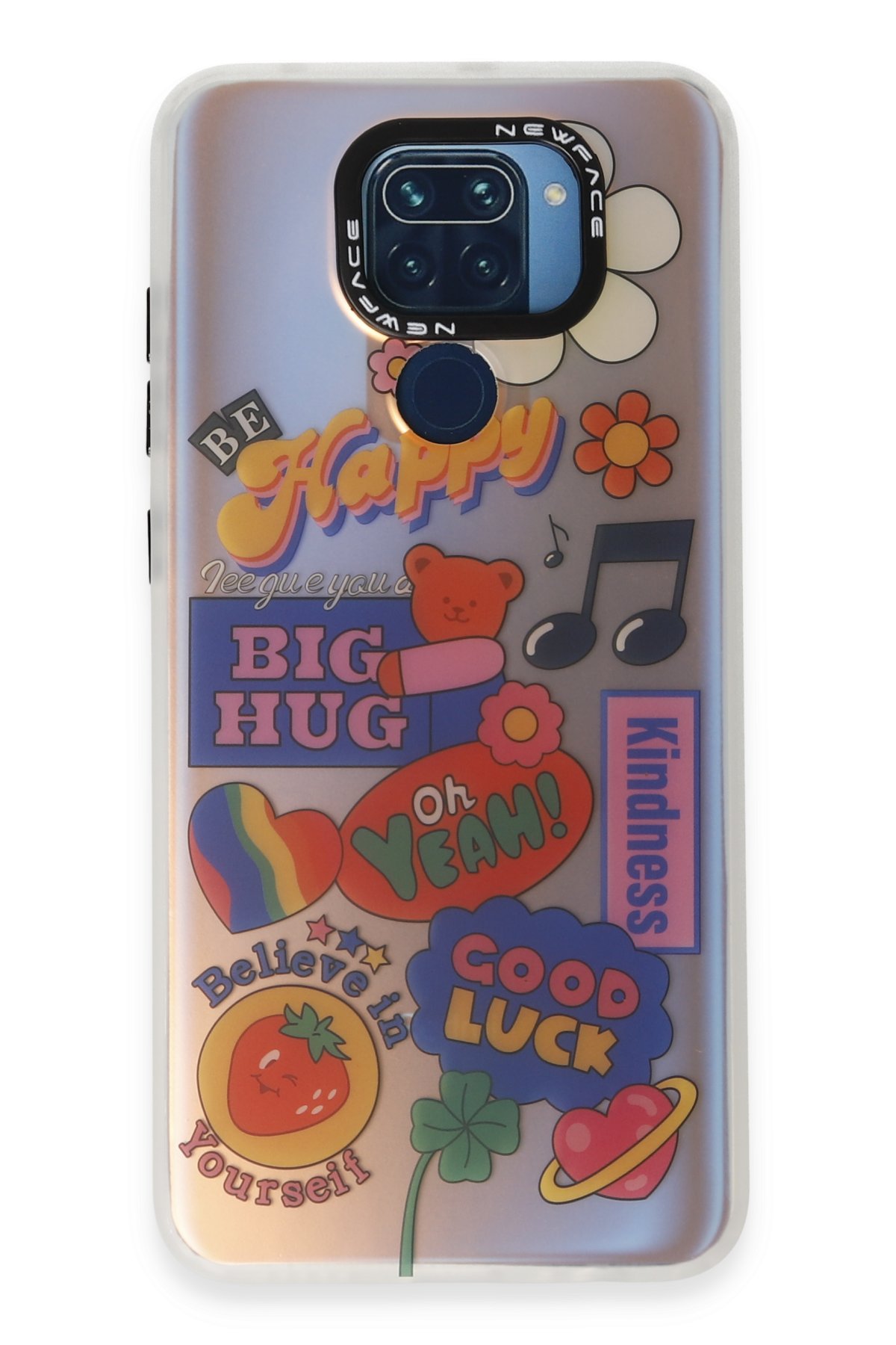 Newface Xiaomi Redmi Note 9 Kılıf Montreal Yüzüklü Silikon Kapak - Yeşil