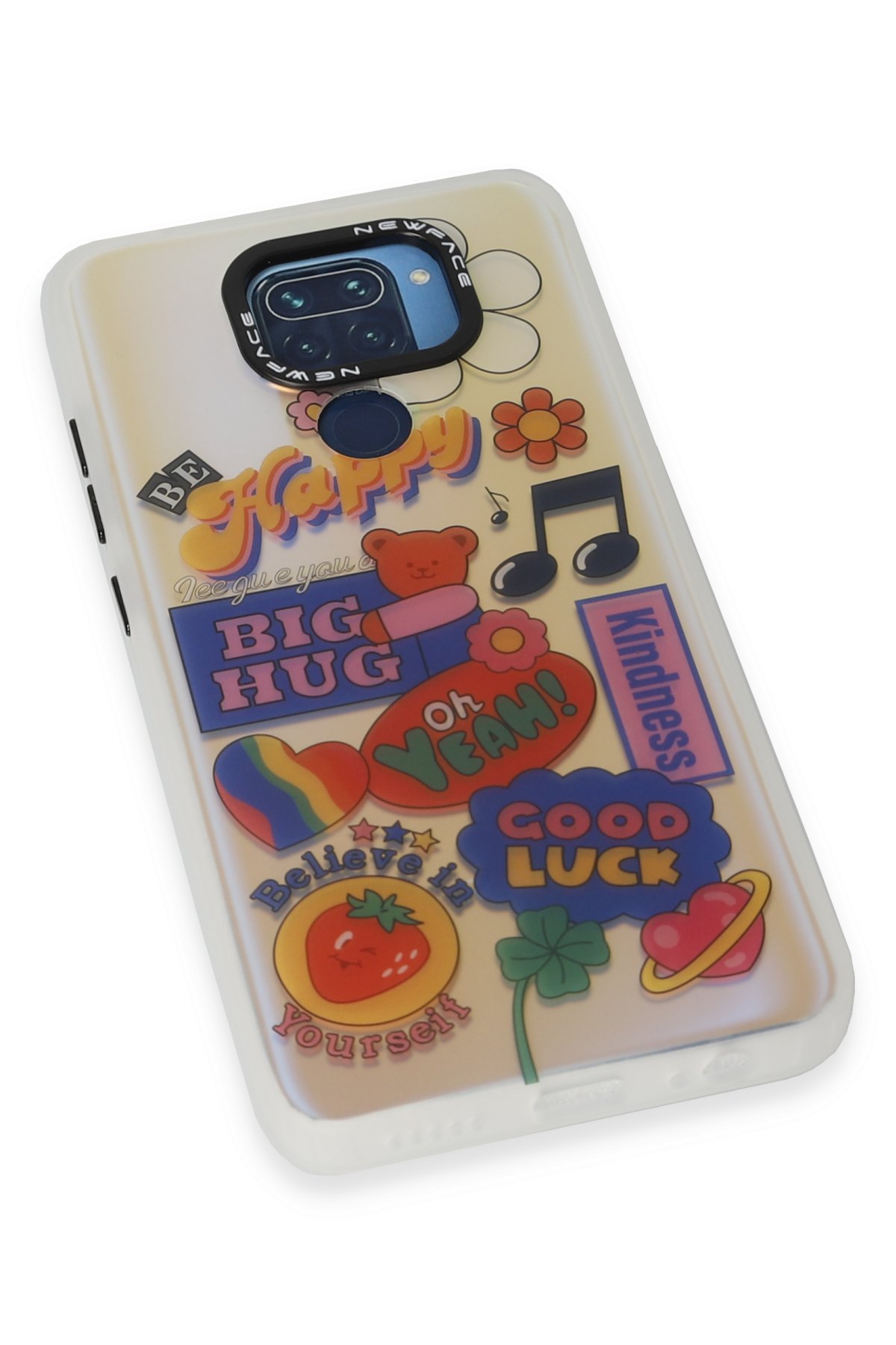 Newface Xiaomi Redmi Note 9 Kılıf Montreal Yüzüklü Silikon Kapak - Yeşil