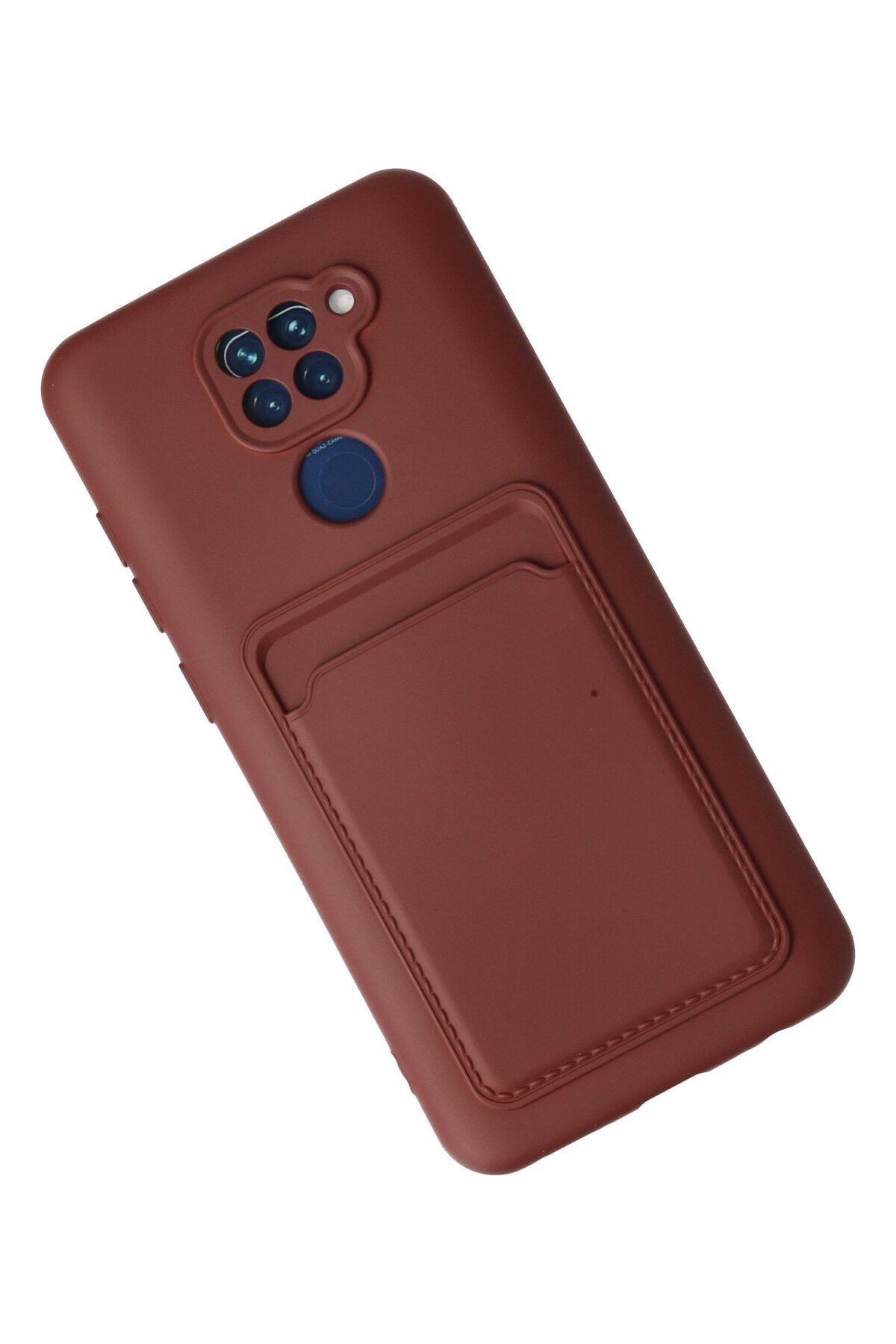 Newface Xiaomi Redmi Note 9 Kılıf Montreal Silikon Kapak - Kırmızı