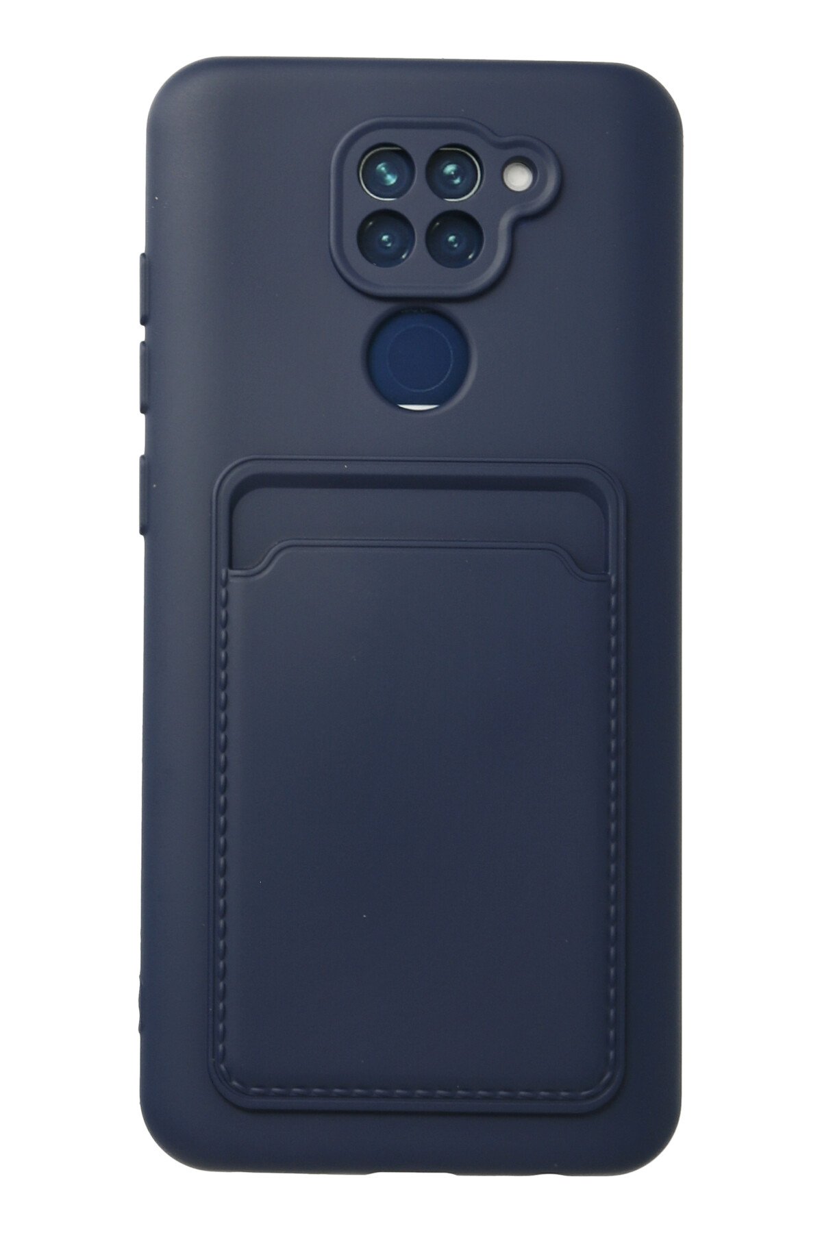 Newface Xiaomi Redmi Note 9 Kılıf Montreal Yüzüklü Silikon Kapak - Sarı