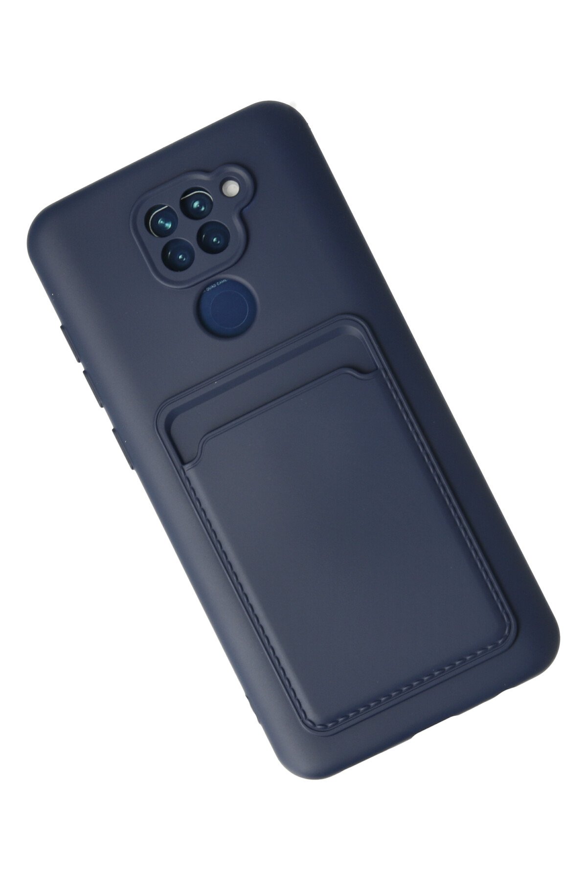 Newface Xiaomi Redmi Note 9 Kılıf Montreal Yüzüklü Silikon Kapak - Sarı