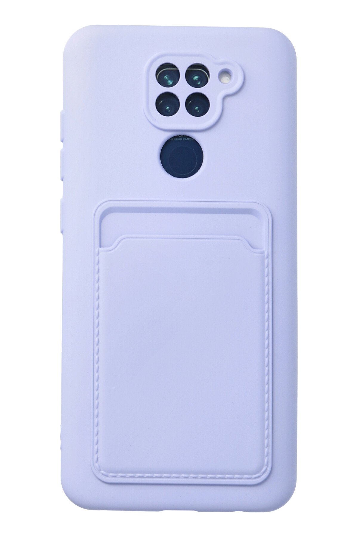 Newface Xiaomi Redmi Note 9 Kılıf Pars Lens Yüzüklü Silikon - Gold