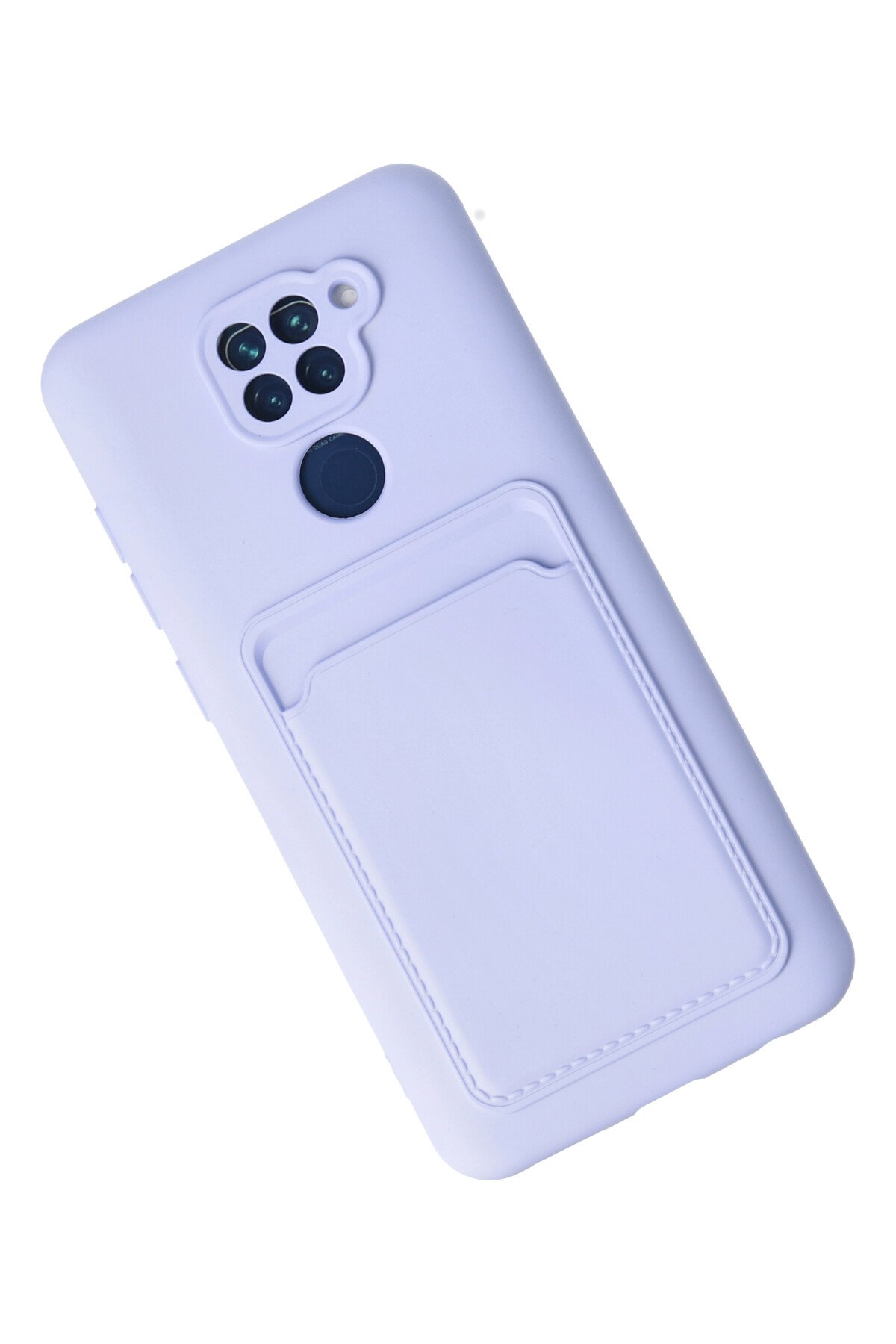 Newface Xiaomi Redmi Note 9 Kılıf Pars Lens Yüzüklü Silikon - Gold