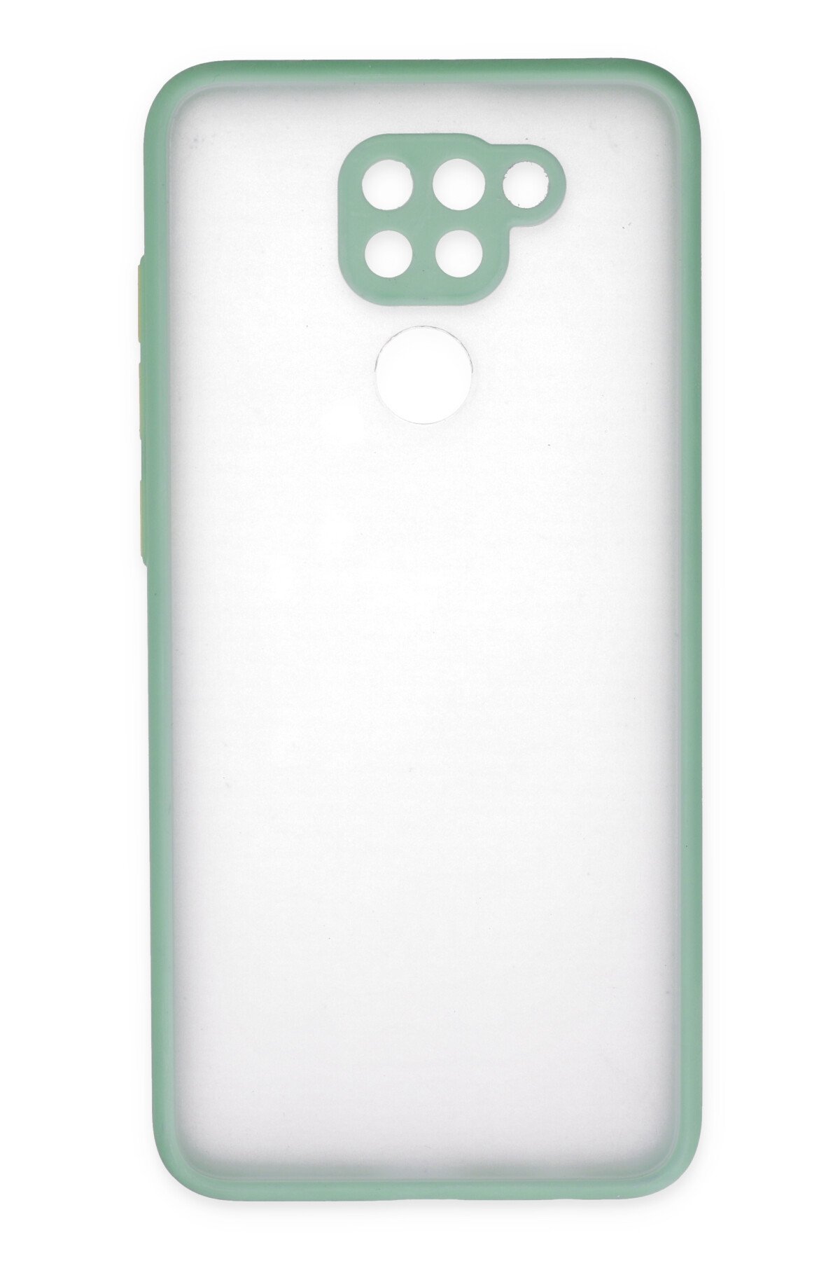 Newface Xiaomi Redmi Note 9 Kılıf Palm Buzlu Kamera Sürgülü Silikon - Pembe