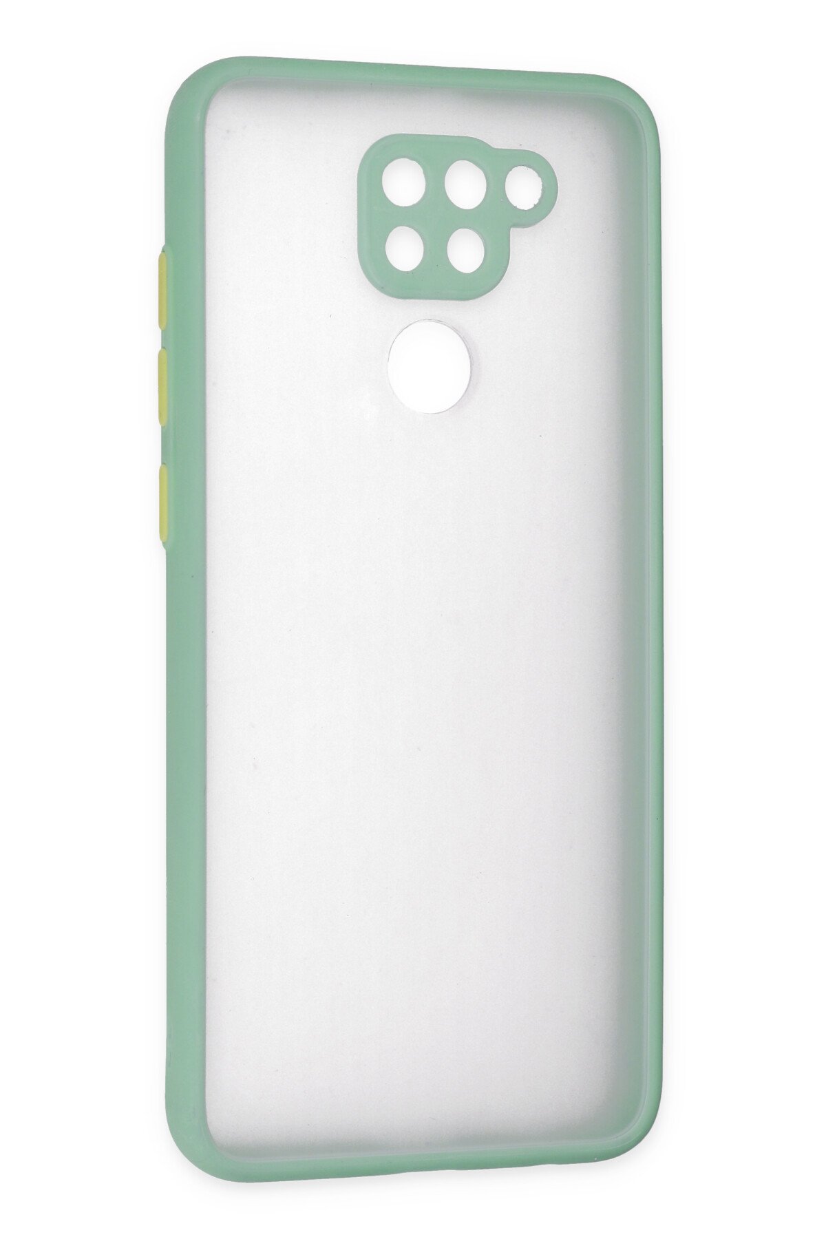 Newface Xiaomi Redmi Note 9 Kılıf Loop Deri Silikon - Kırmızı