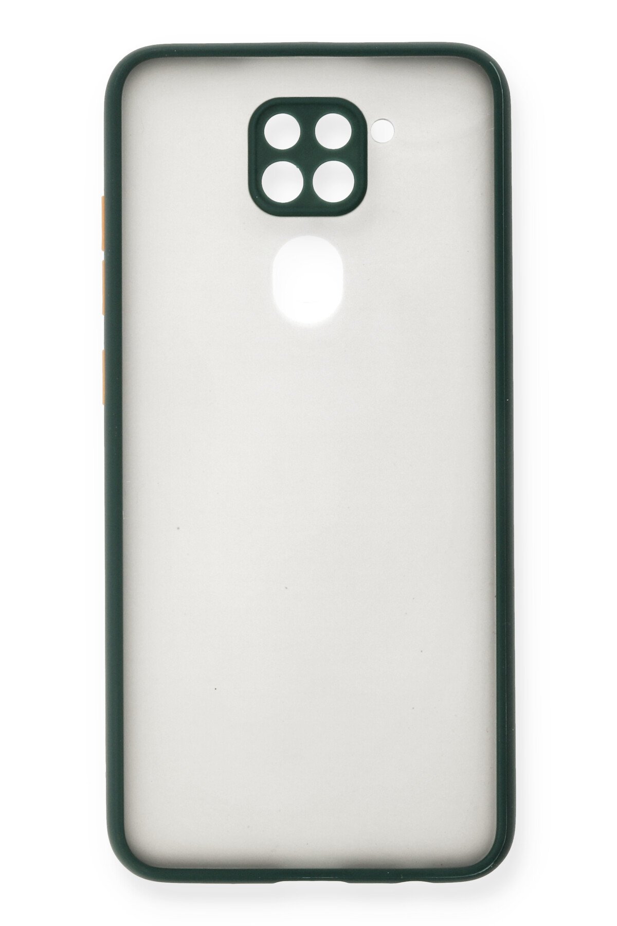 Newface Xiaomi Redmi Note 9 Kılıf Volet Silikon - Açık Yeşil