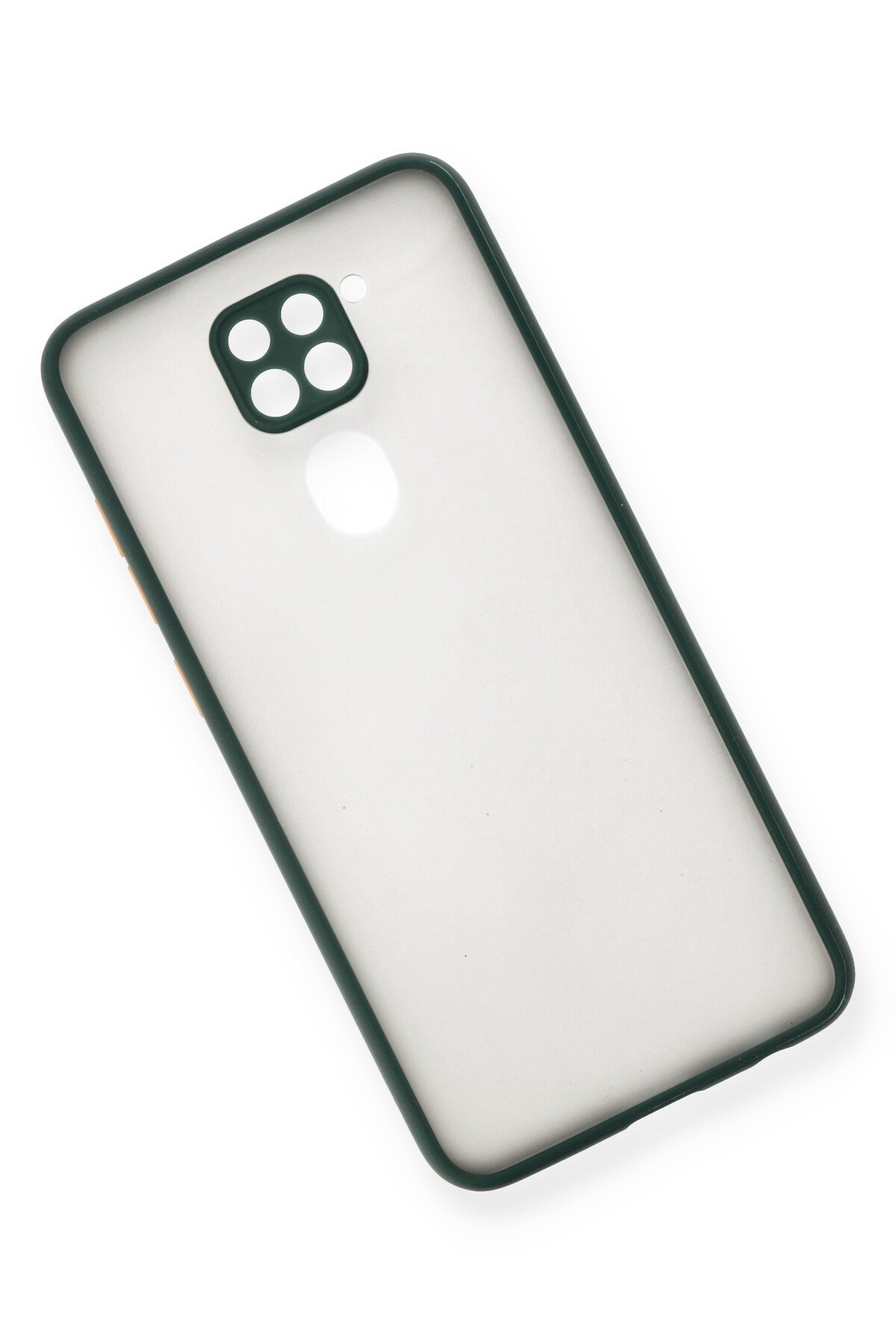 Newface Xiaomi Redmi Note 9 Kılıf Volet Silikon - Açık Yeşil