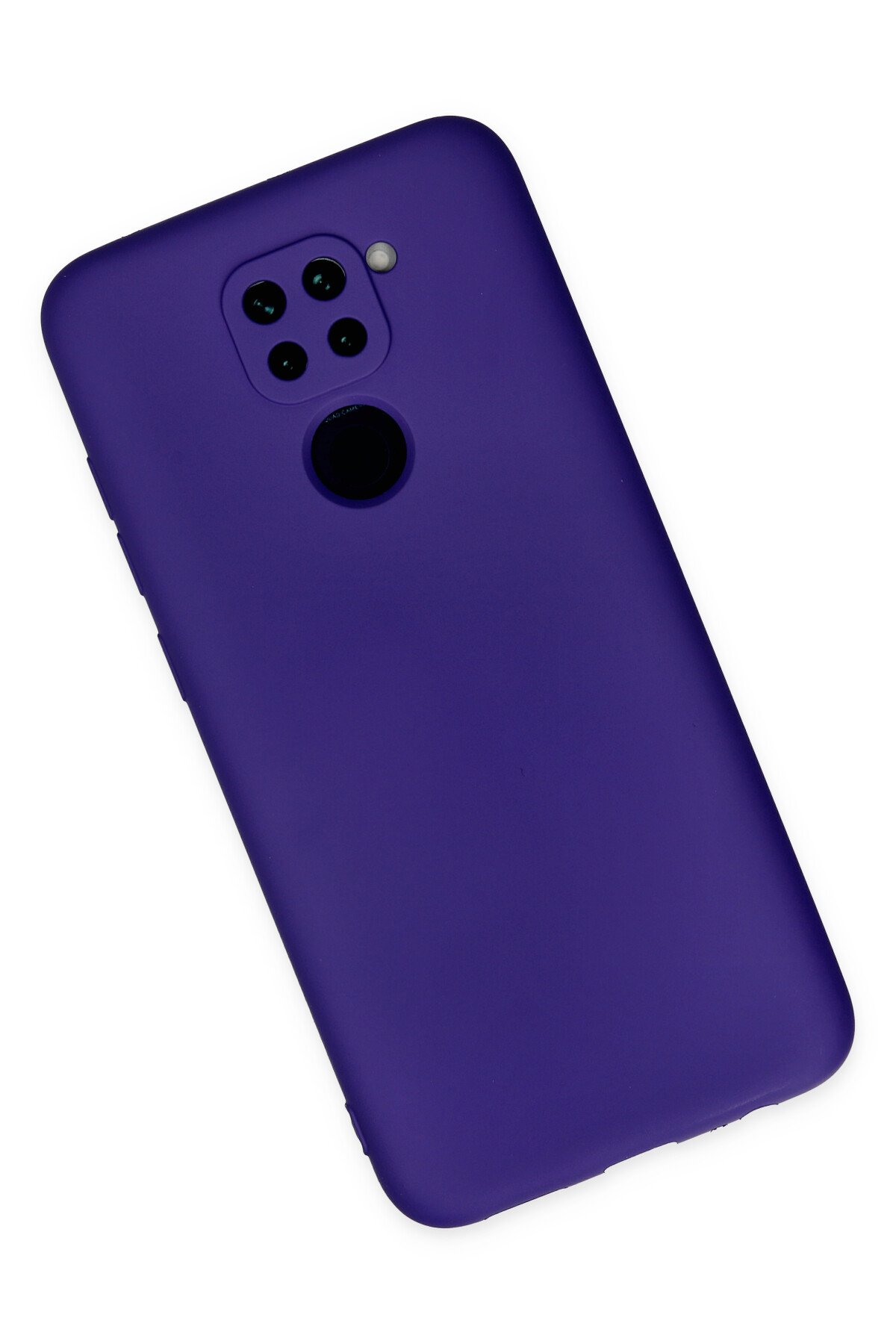 Newface Xiaomi Redmi Note 9 Kılıf Volet Silikon - Kırmızı