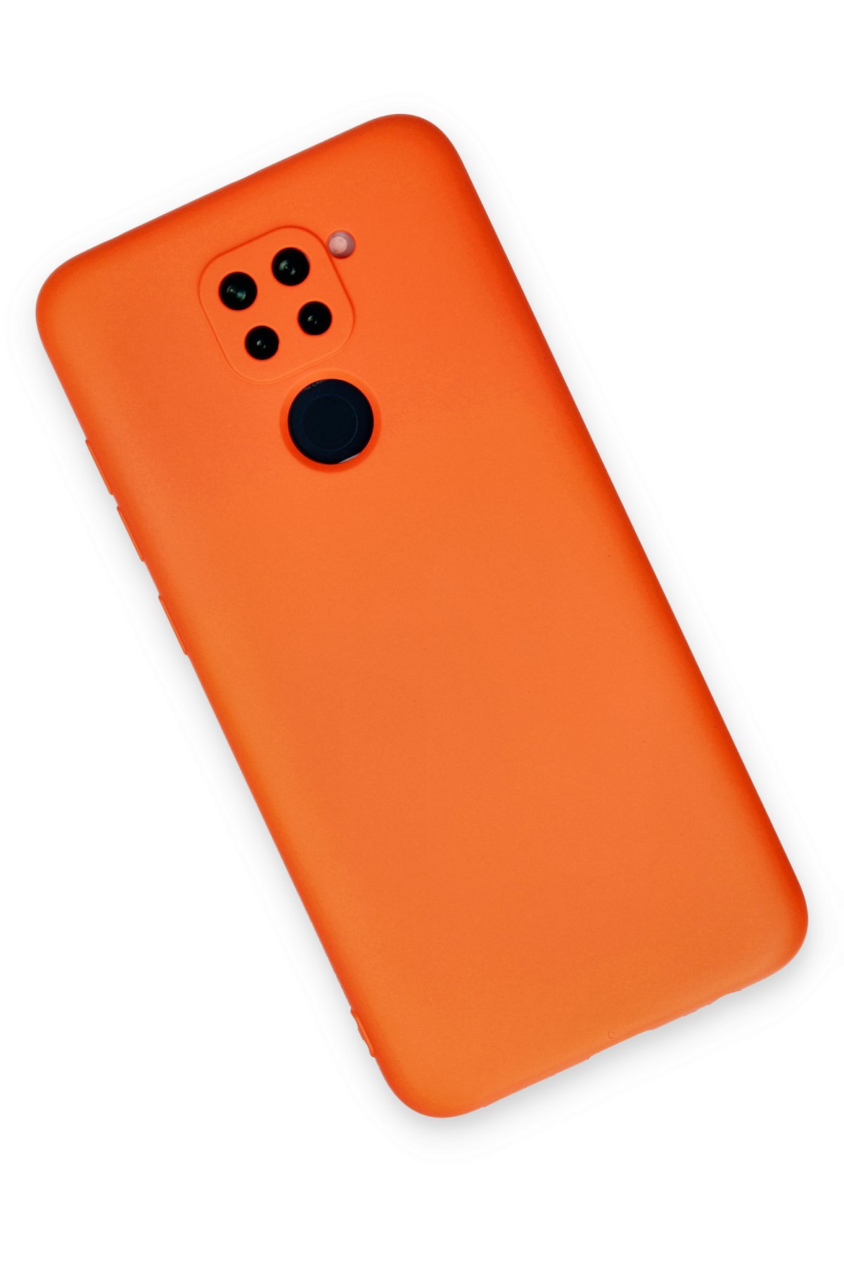 Newface Xiaomi Redmi Note 9 Kılıf Nano içi Kadife Silikon - Pudra