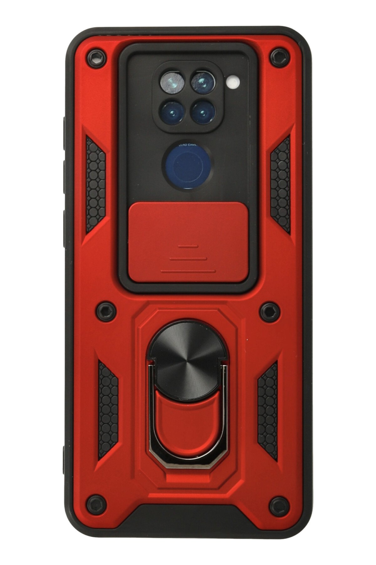 Newface Xiaomi Redmi Note 9 Kılıf Platin Silikon - Siyah