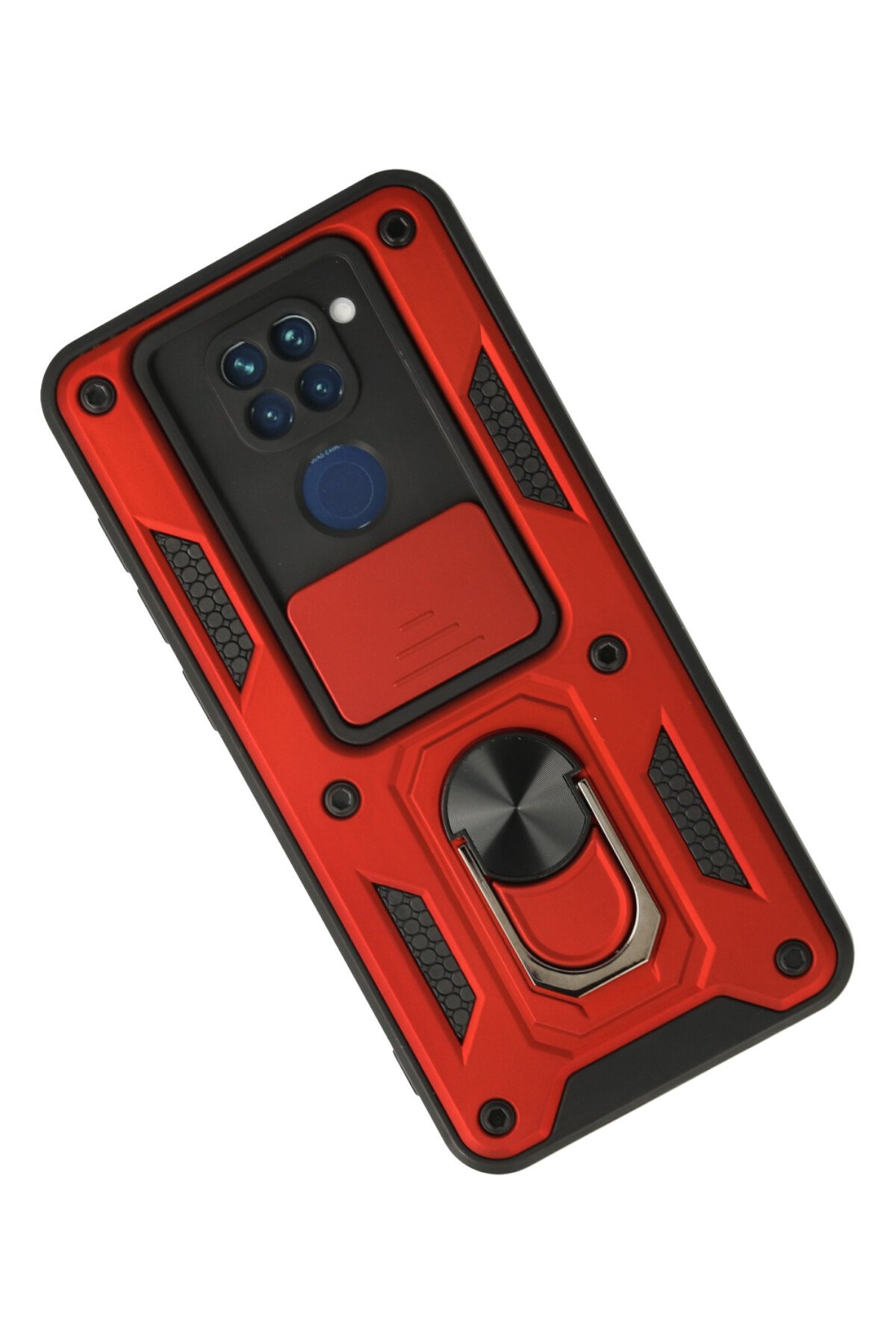 Newface Xiaomi Redmi Note 9 Kılıf Platin Silikon - Siyah